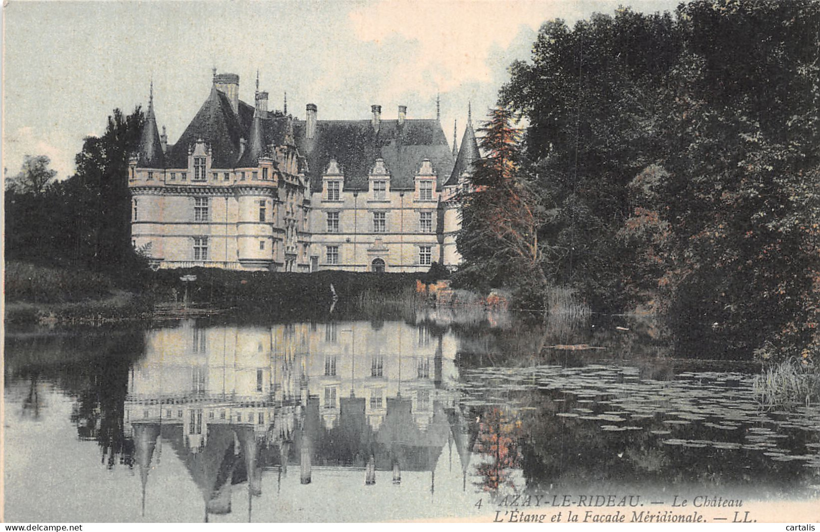 37-AZAY LE RIDEAU LE CHATEAU-N°4469-A/0167 - Azay-le-Rideau