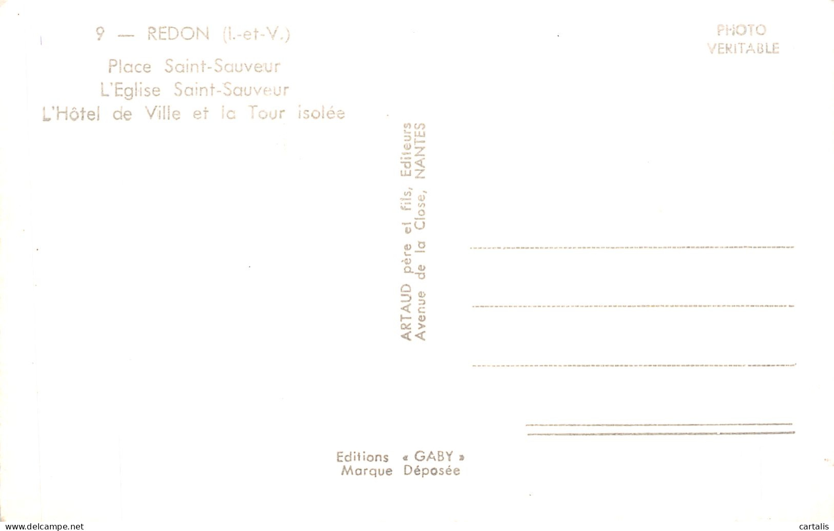35-REDON-N°4468-H/0091 - Redon