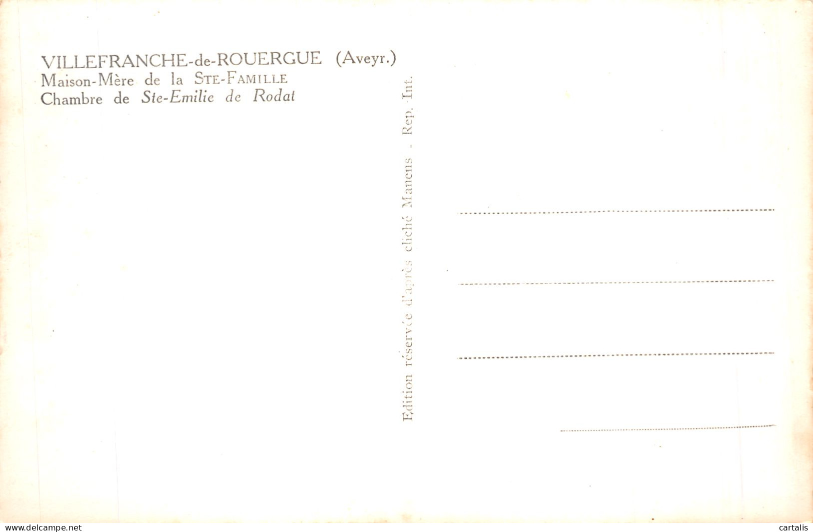 12-VILLEFRANCHE DE ROUERGUE-N°4468-H/0085 - Villefranche De Rouergue