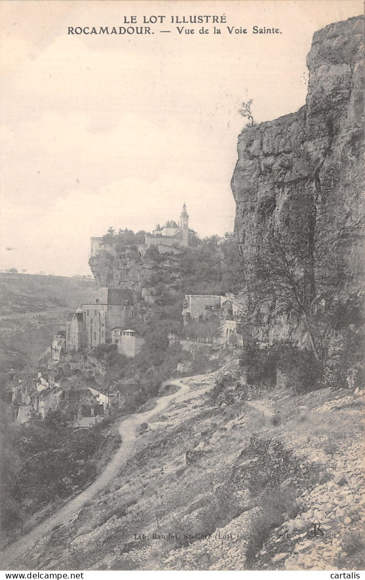 46-ROCAMADOUR-N°4469-E/0075 - Rocamadour