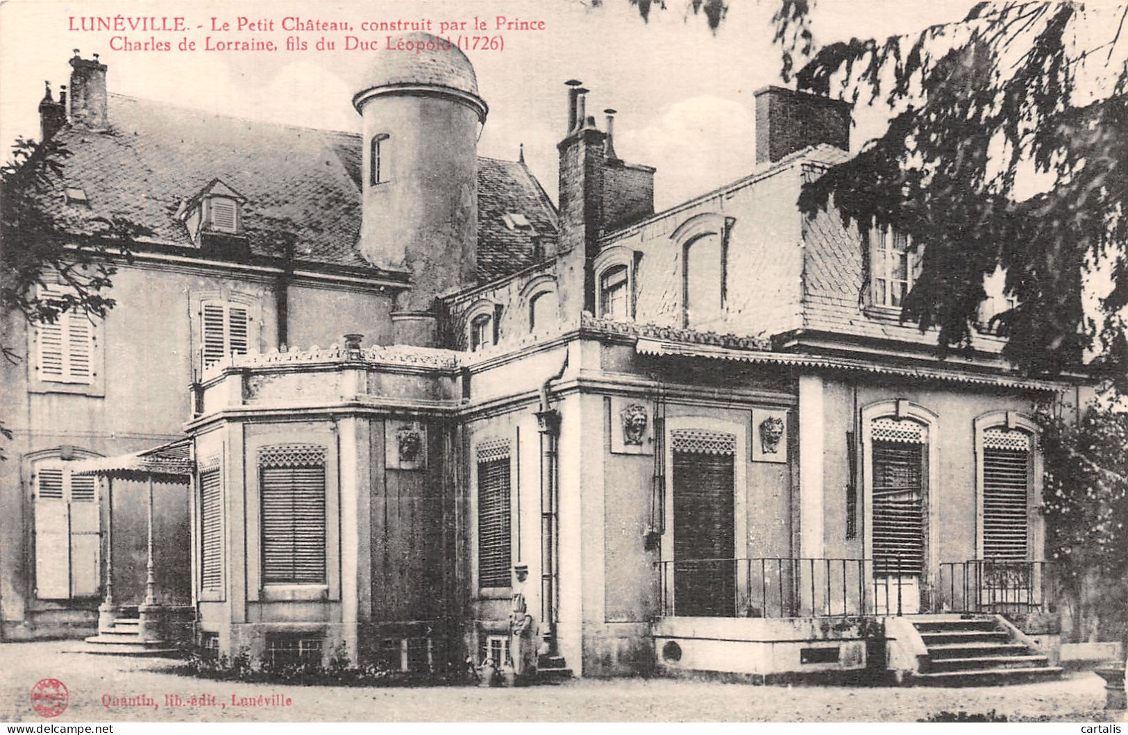 54-LUNEVILLE LE PETIT CHATEAU-N°4469-C/0197 - Luneville