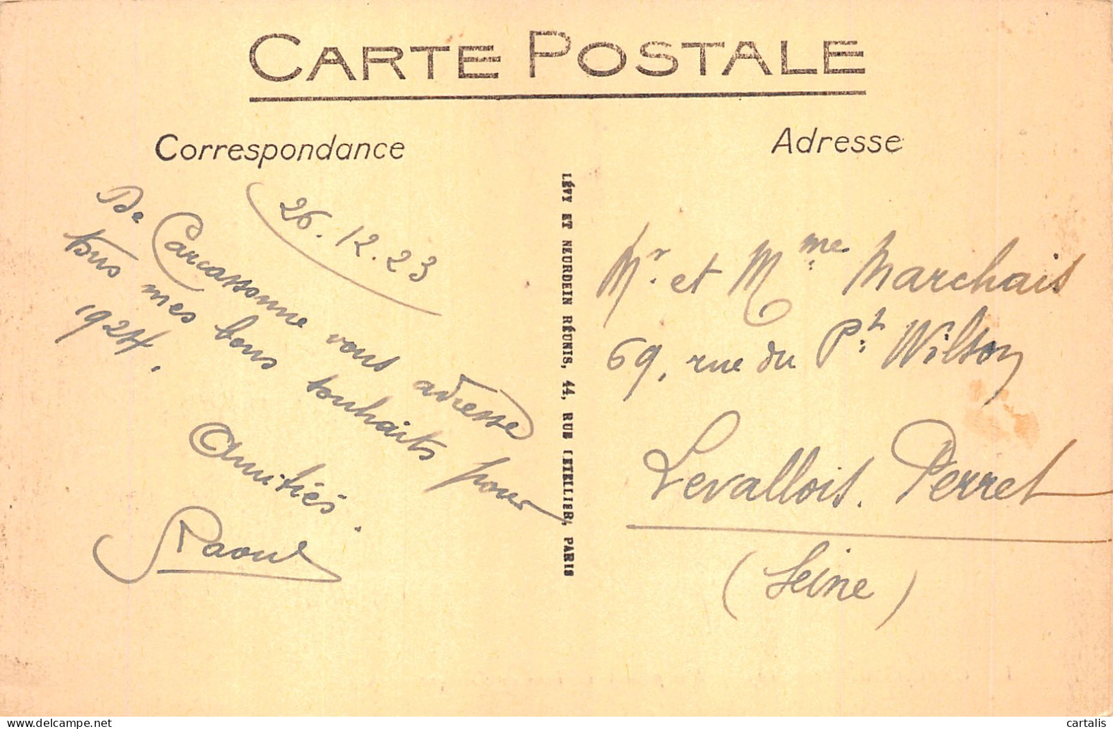 11-CARCASSONNE-N°4469-B/0375 - Carcassonne