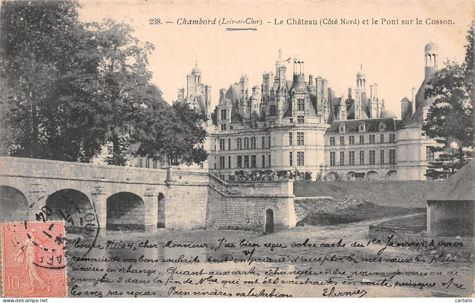 41-CHAMBORD LE CHATEAU-N°4469-G/0197 - Chambord