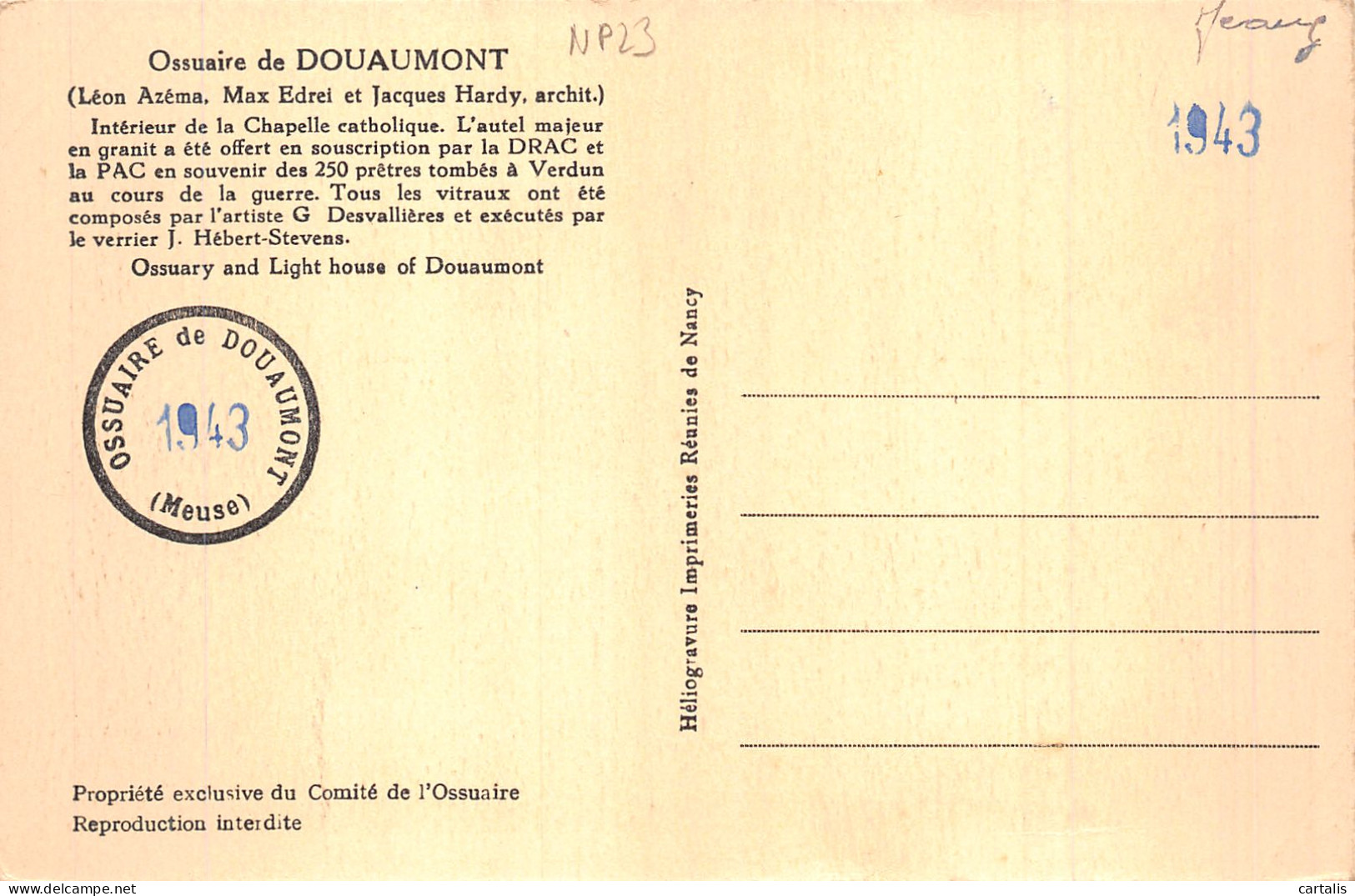 55-DOUAUMONT-N°4469-G/0033 - Douaumont