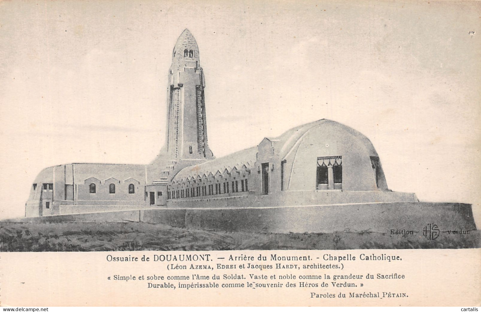 55-DOUAUMONT OSSUAIRE-N°4469-F/0375 - Douaumont