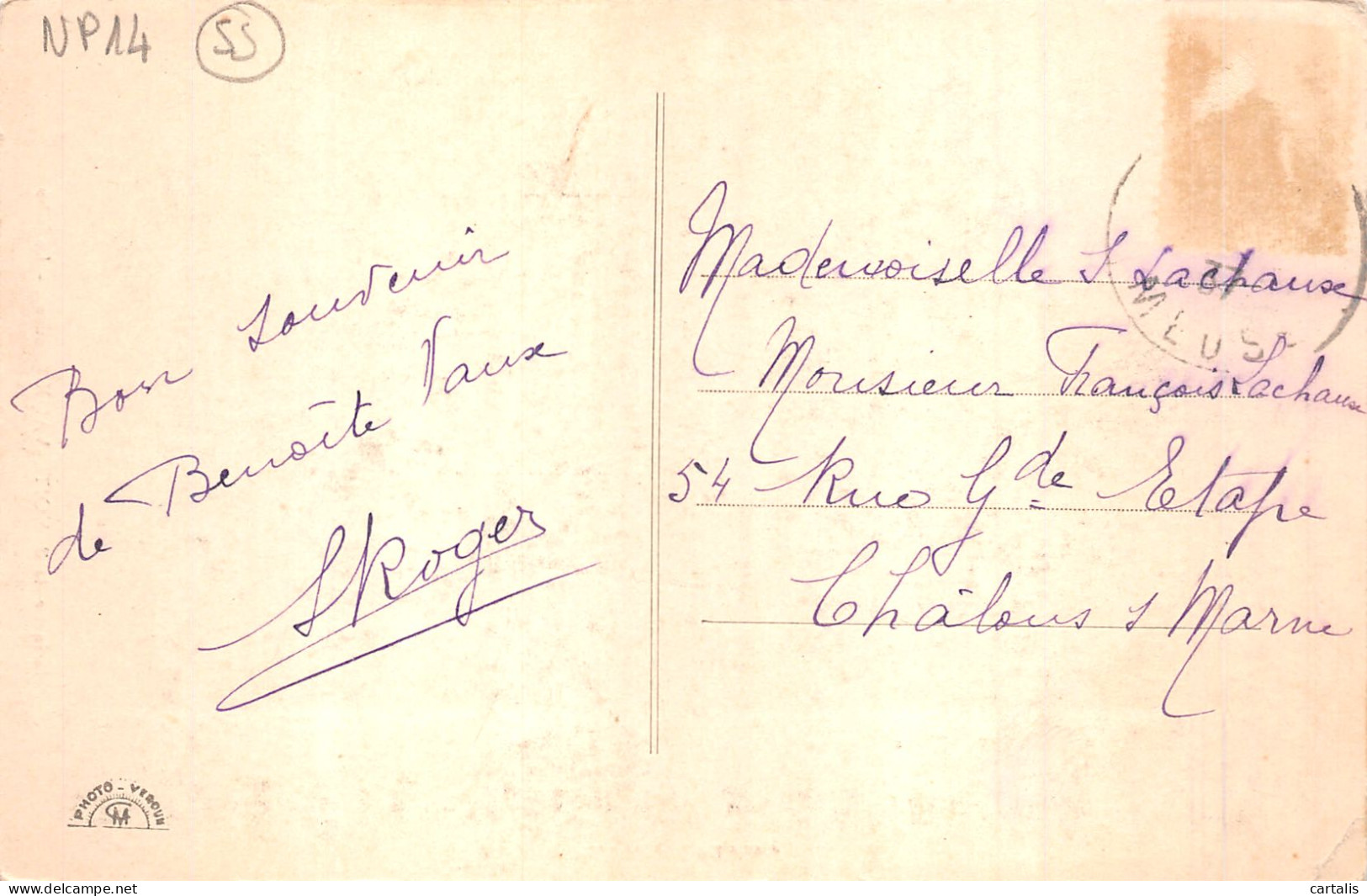 55-BENOITE VAUX-N°4469-F/0353 - Autres & Non Classés