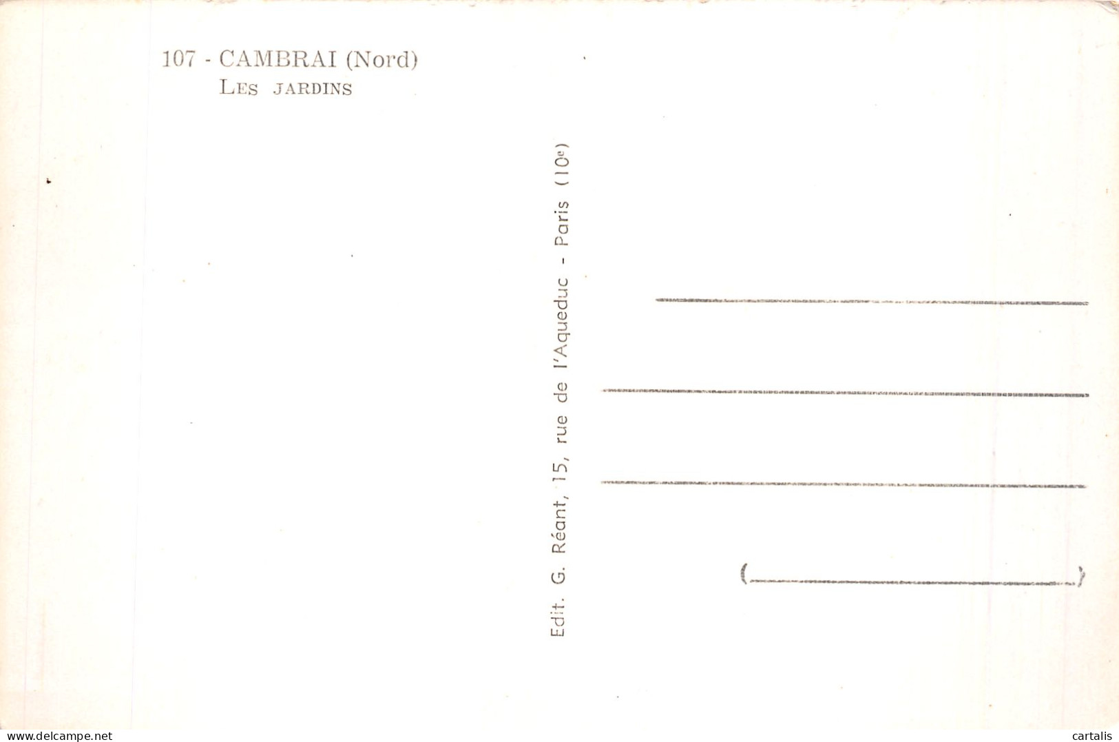 59-CAMBRAI-N°4470-A/0059 - Cambrai