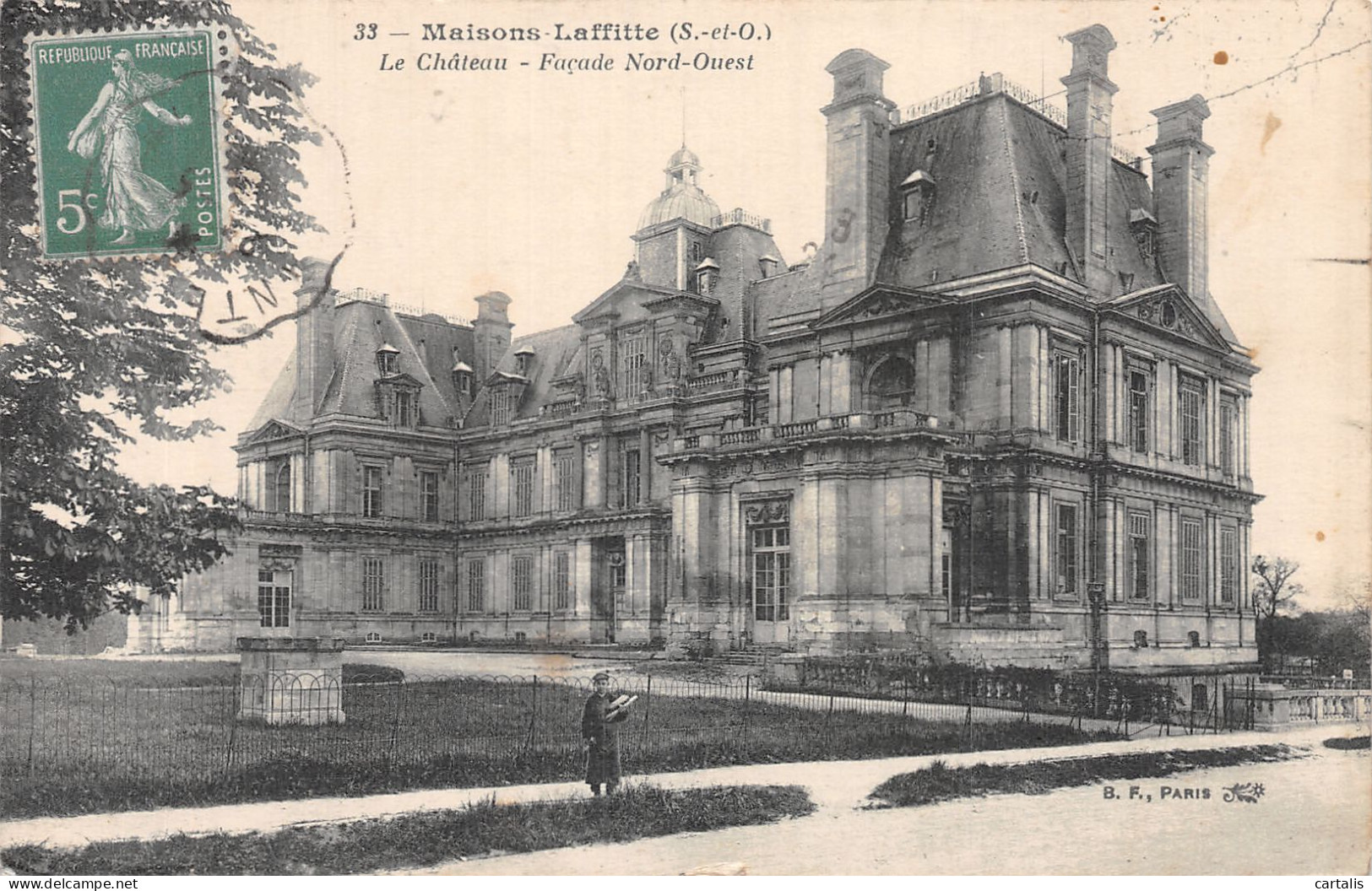 78-MAISONS LAFFITTE LE CHATEAU-N°4469-H/0391 - Maisons-Laffitte