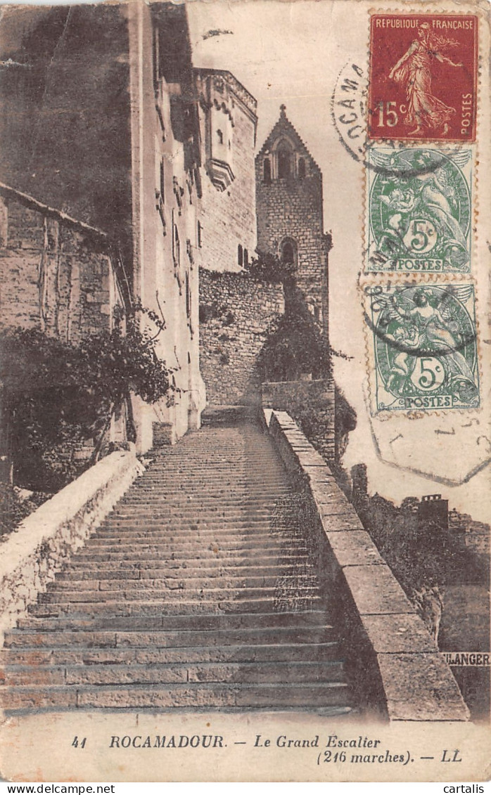 46-ROCAMADOUR-N°4470-E/0025 - Rocamadour