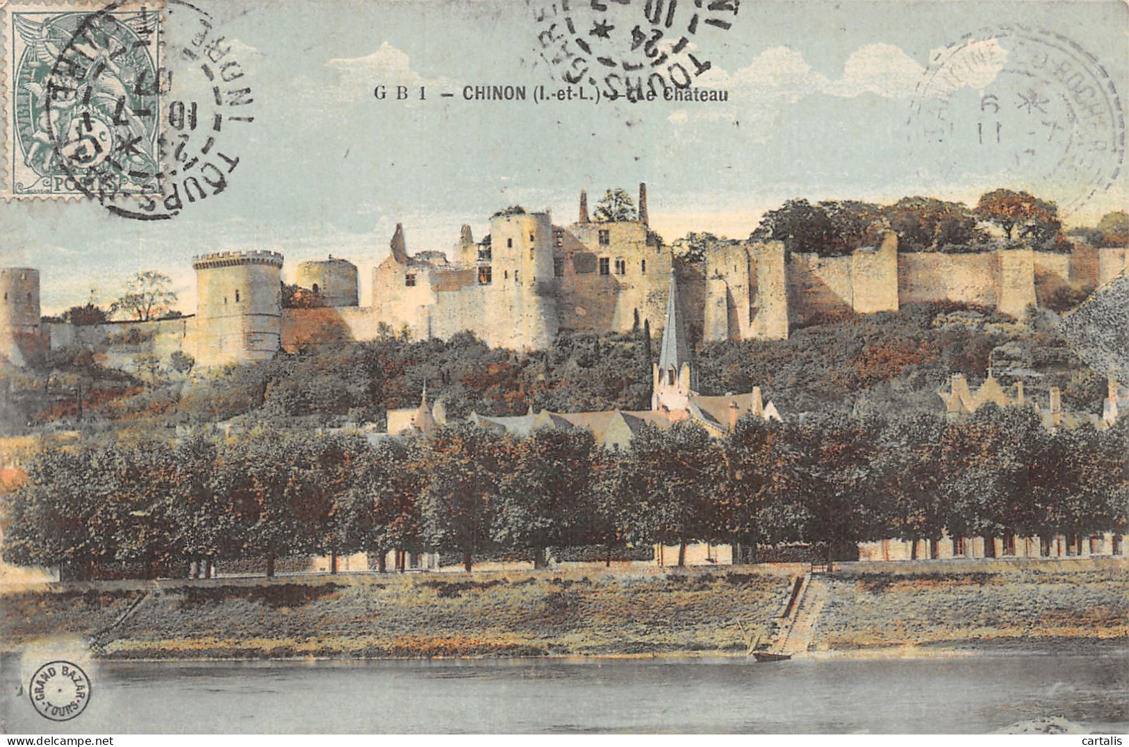 37-CHINON LE CHATEAU-N°4470-D/0343 - Chinon