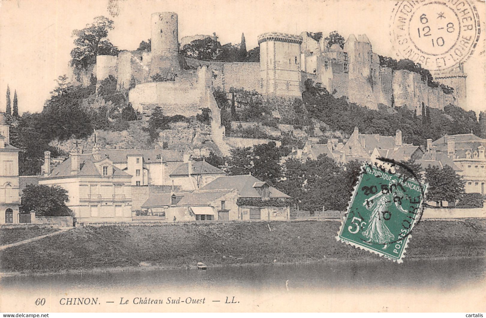 37-CHINON LE CHATEAU-N°4470-D/0341 - Chinon