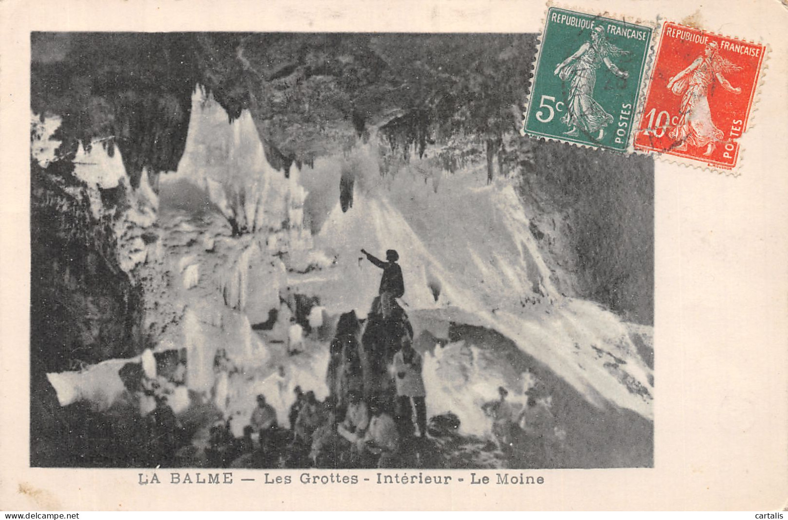 38-LA BALME LES GROTTES-N°4470-C/0375 - La Balme-les-Grottes