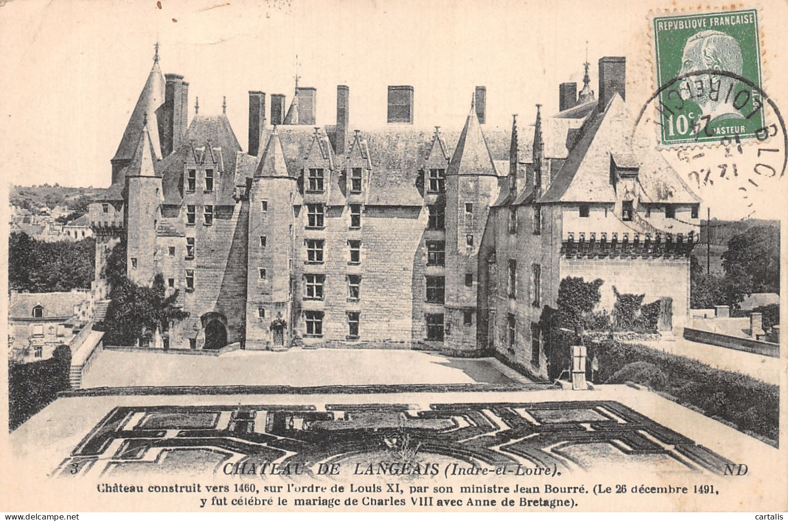 37-LANGEAIS LE CHATEAU-N°4470-C/0139 - Langeais