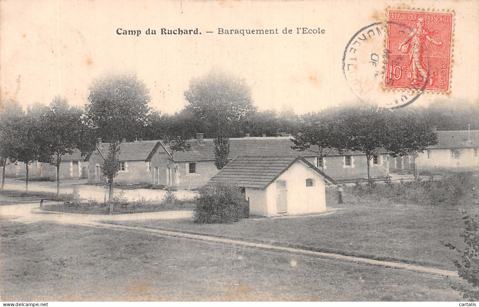 37-CAMP DU RUCHARD-N°4470-G/0287 - Other & Unclassified