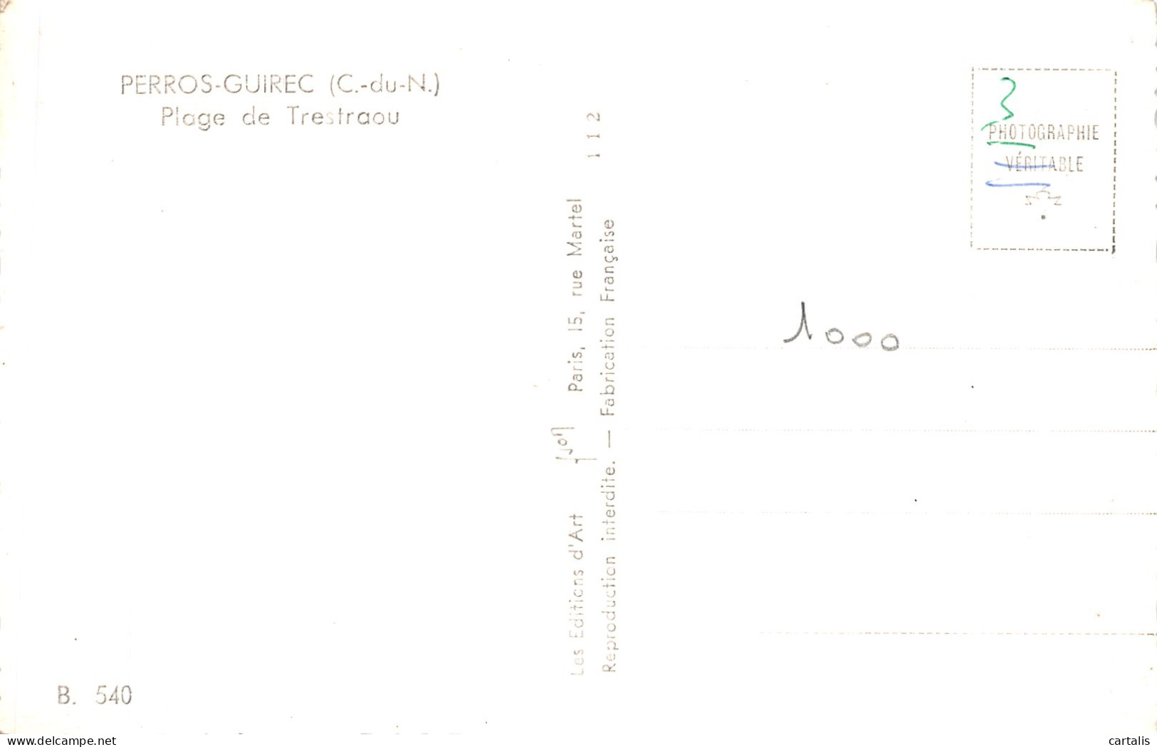 22-PERROS GUIREC-N°4470-H/0333 - Perros-Guirec