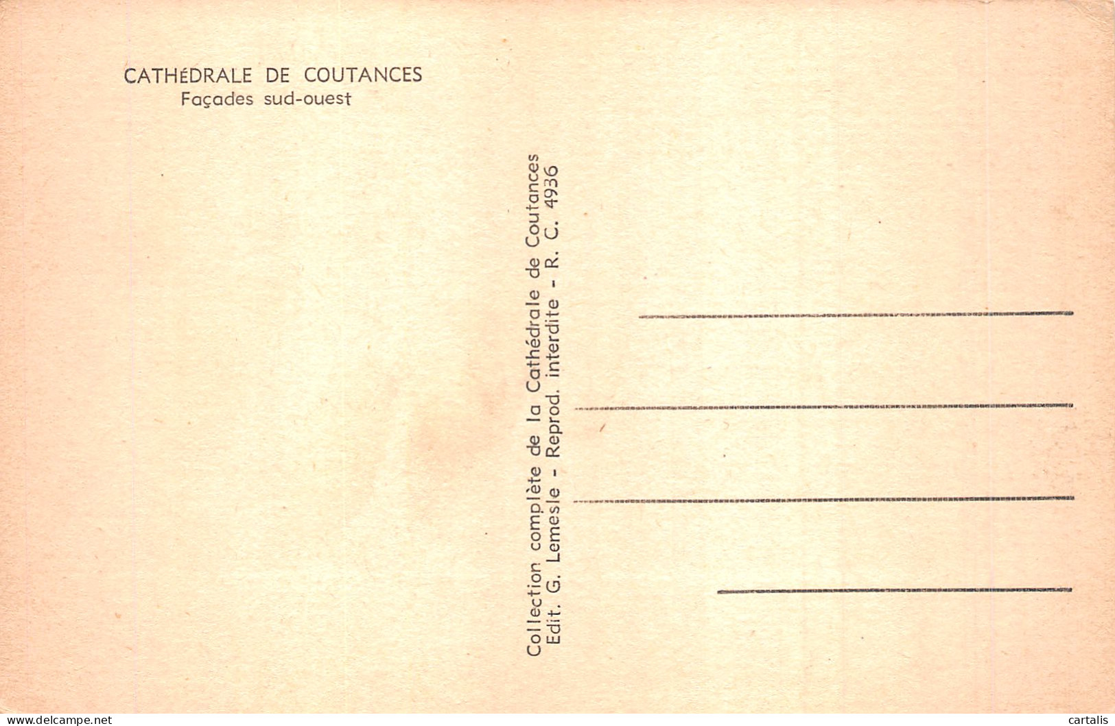 50-COUTANCES-N°4470-H/0171 - Coutances