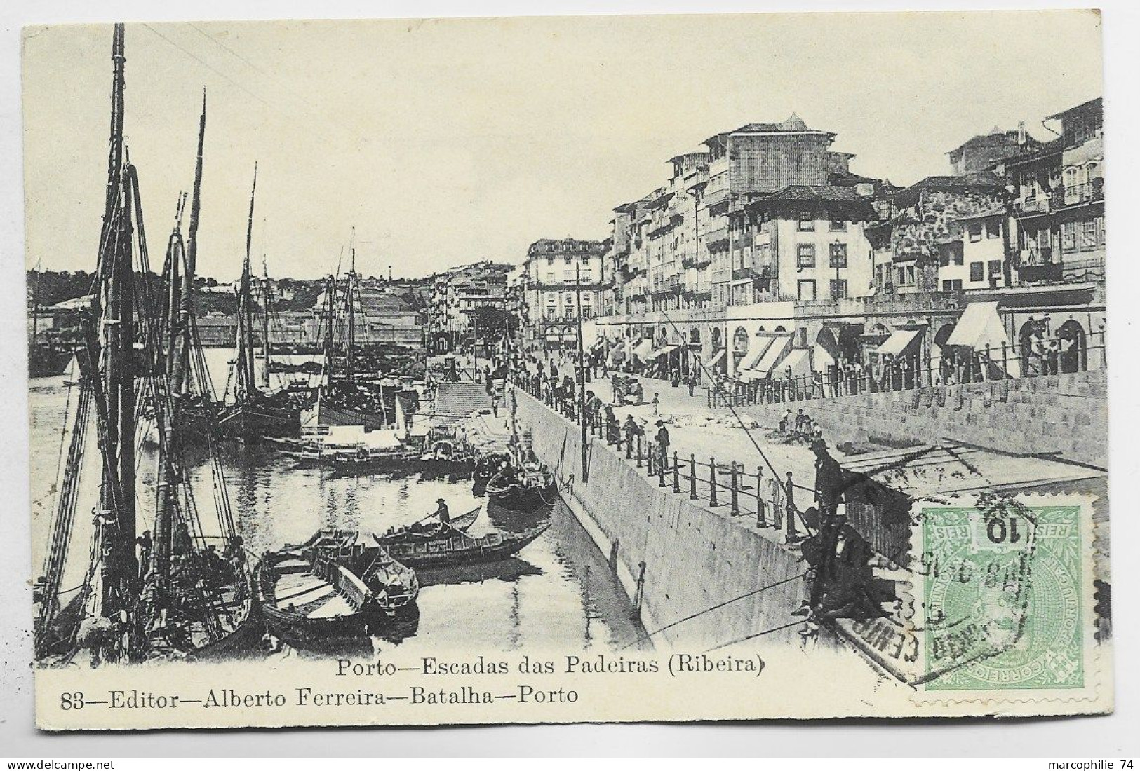 PORTO PORTUGAL ESCADAS DAS PADEIRAS RIBEIRO - Porto