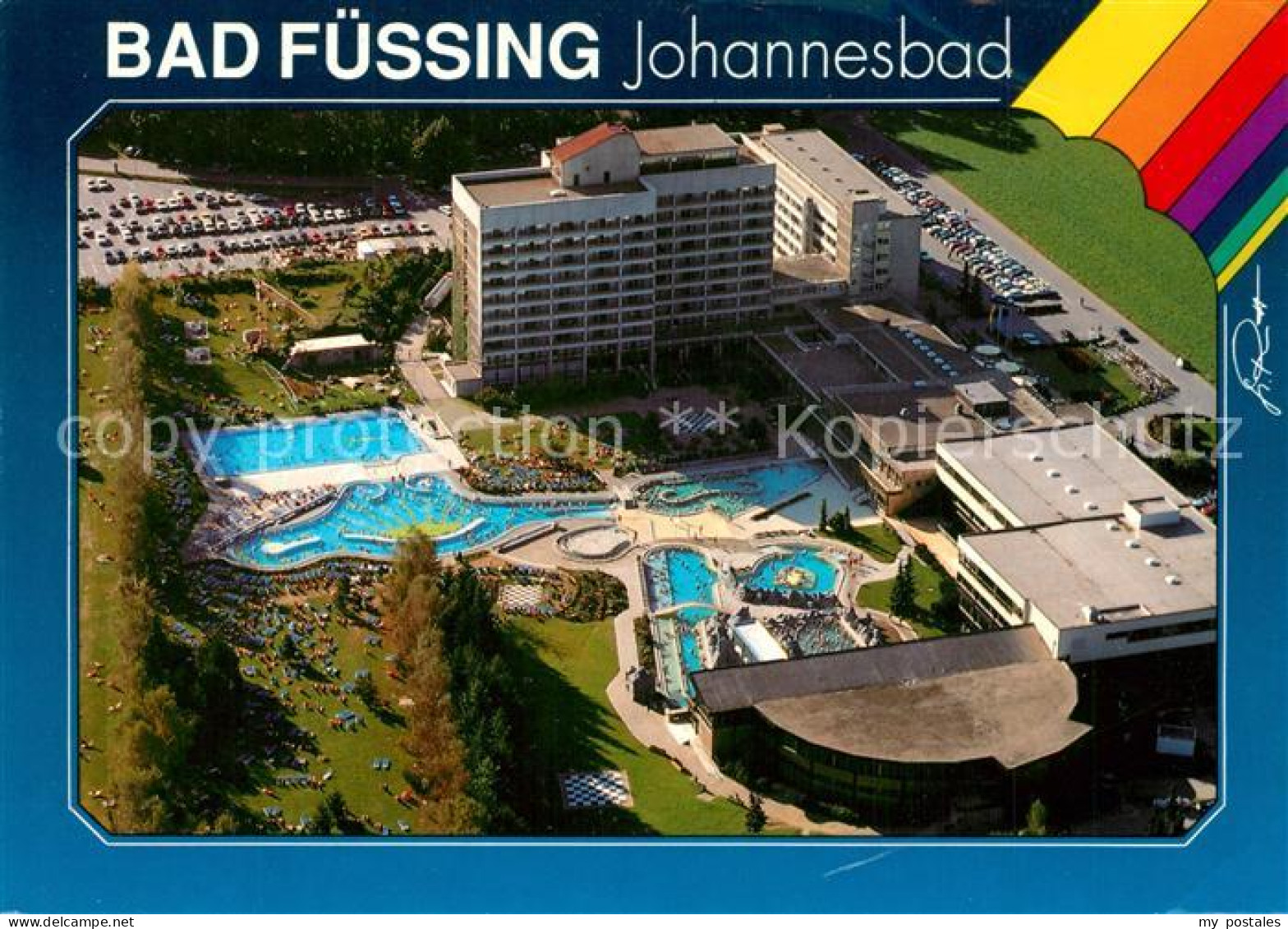 73270951 Bad Fuessing Johannesbad Fliegeraufnahme Bad Fuessing - Bad Fuessing