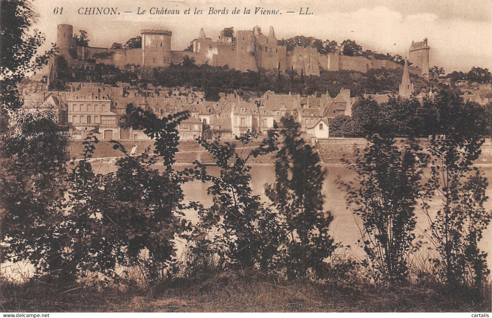 37-CHINON LE CHATEAU-N°4471-D/0065 - Chinon