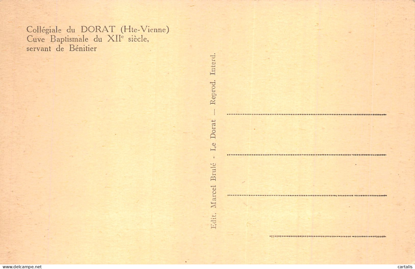 87-COLLEGIALE DU DORAT -N°4471-B/0283 - Other & Unclassified