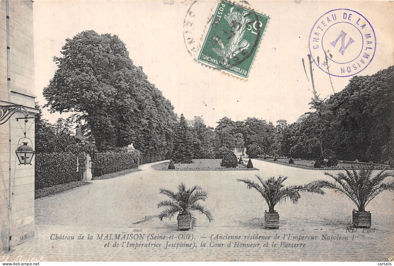 92-CHATEAU DE MALMAISON-N°4471-F/0343 - Autres & Non Classés