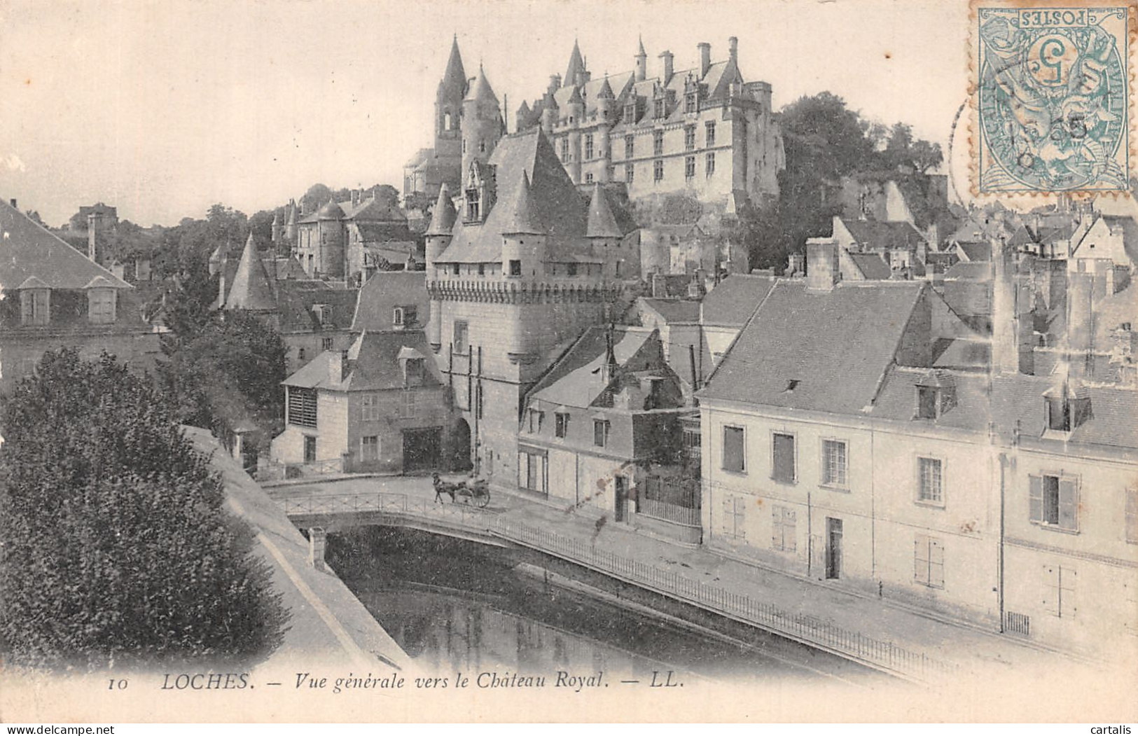 37-LOCHES LE CHATEAU-N°4471-F/0167 - Loches