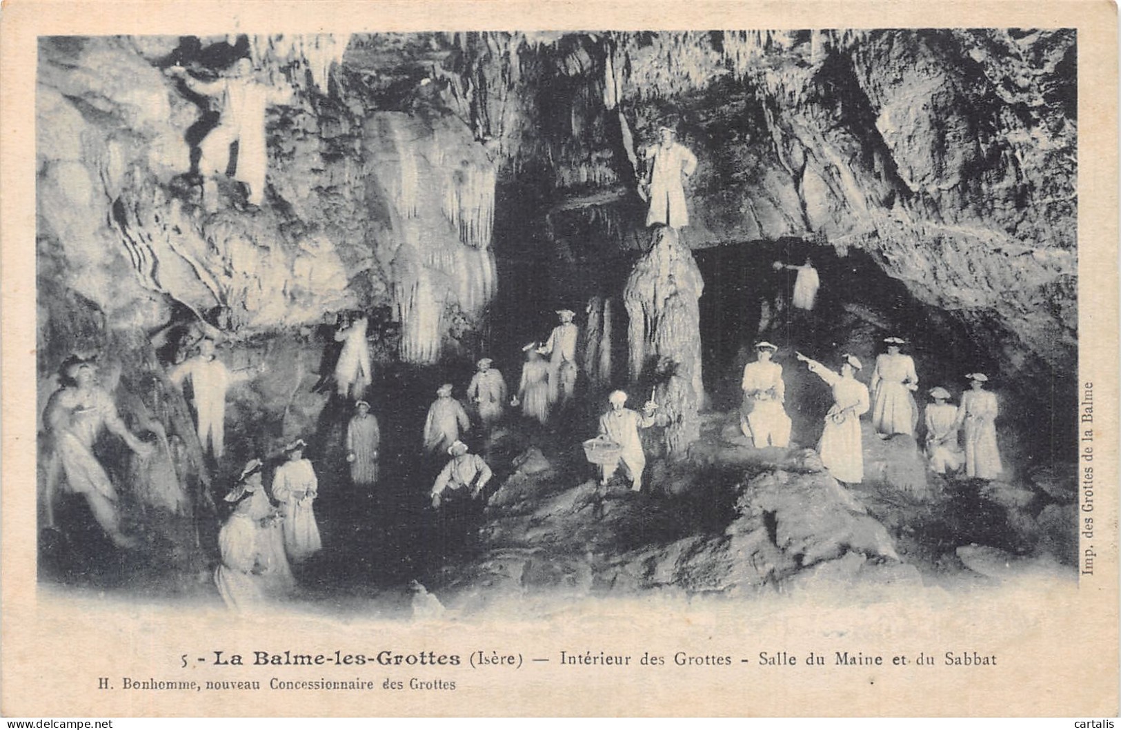 38-LA BALME LES GROTTES-N°4471-H/0085 - La Balme-les-Grottes