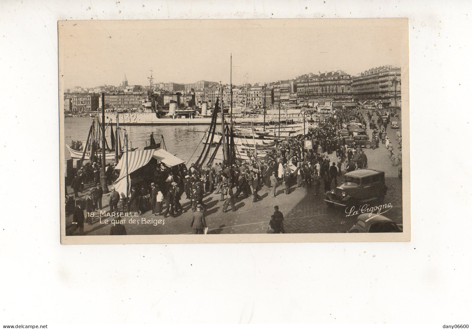 MARSEILLE - Quai Des Belges (carte Photo Animée) - Alter Hafen (Vieux Port), Saint-Victor, Le Panier