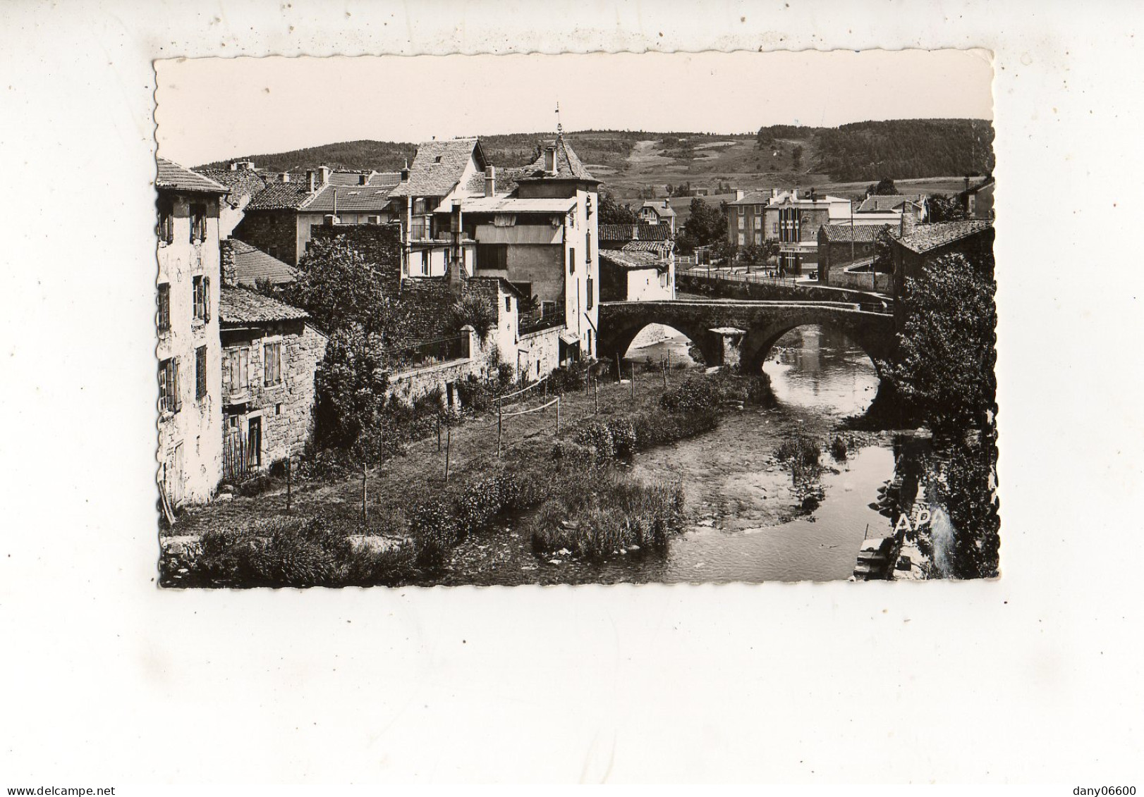 LANGOGNE - Le Pont Vieux (carte Photo) - Langogne