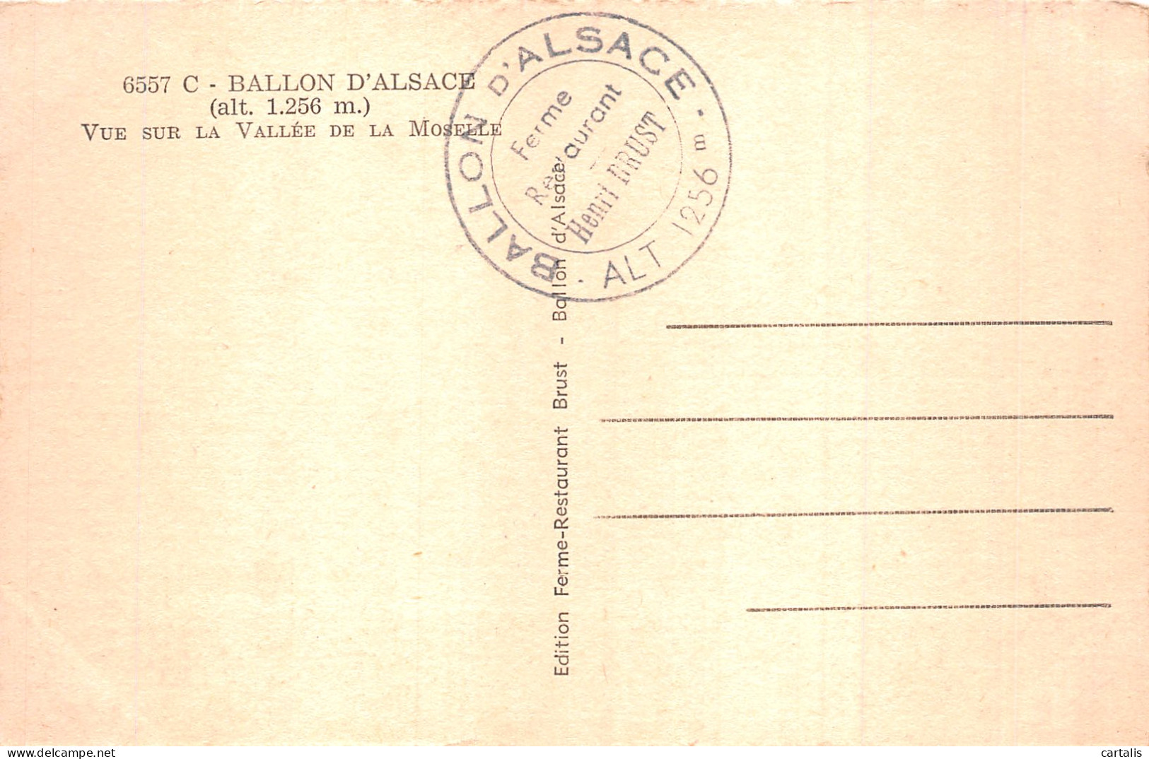 90-BALLON D ALSACE-N°4472-F/0349 - Other & Unclassified