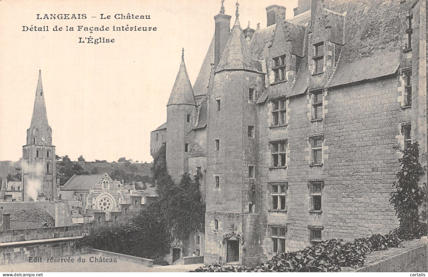 37-LANGEAIS LE CHATEAU-N°4472-F/0105 - Langeais