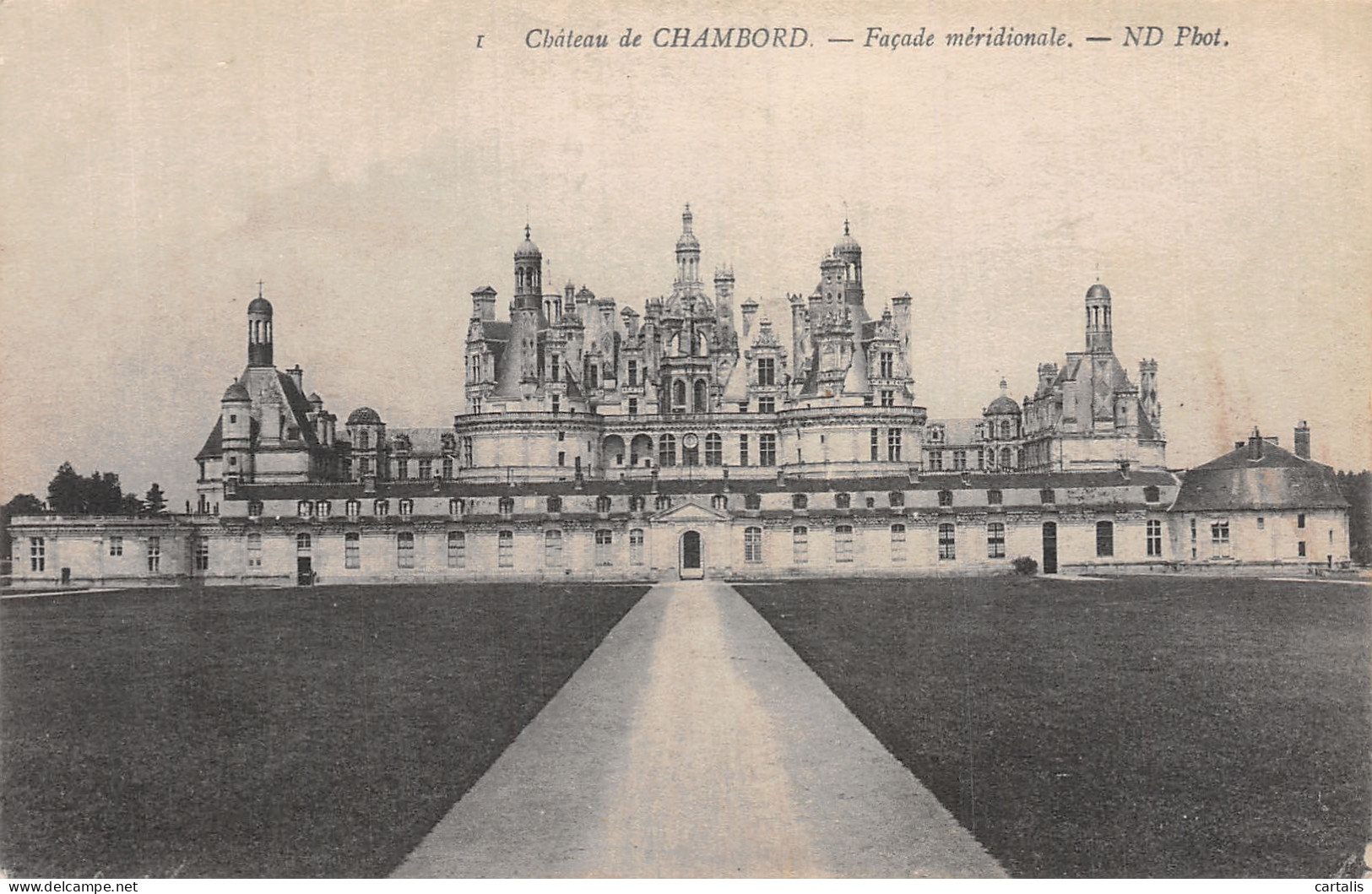 41-CHAMBORD LE CHATEAU-N°4472-G/0381 - Chambord