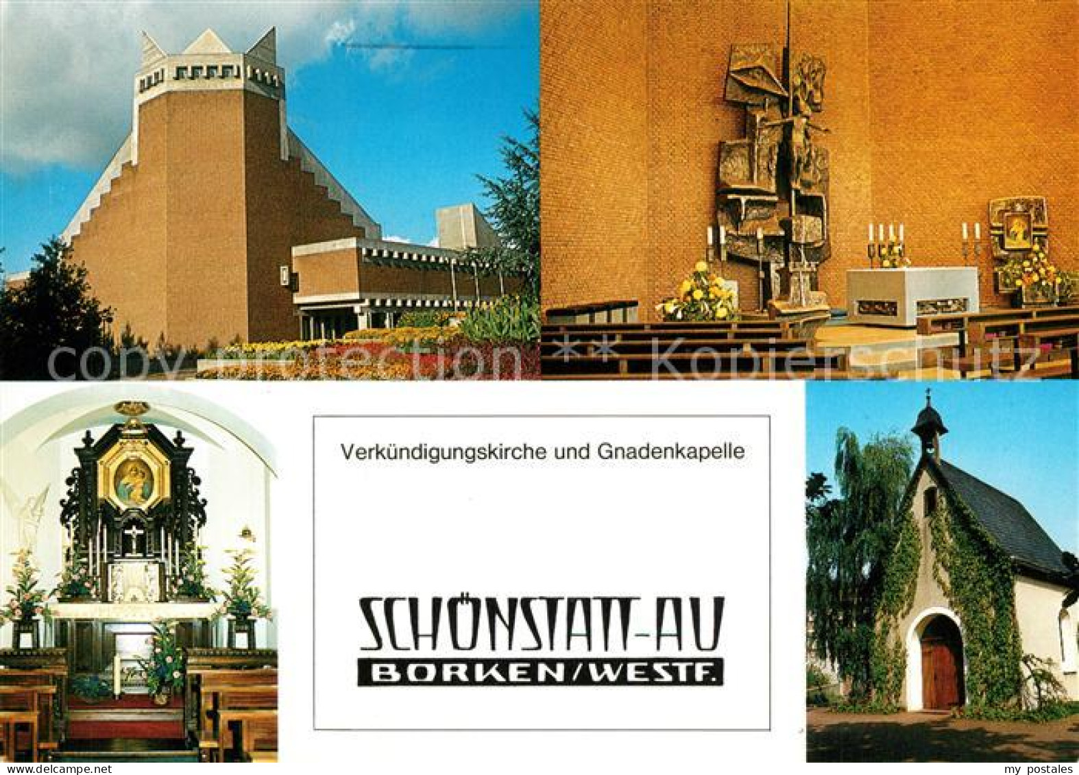 73270764 Borken Westfalen Verkuendigungskirche Gnadenkapelle Schoenstatt Au Bork - Borken