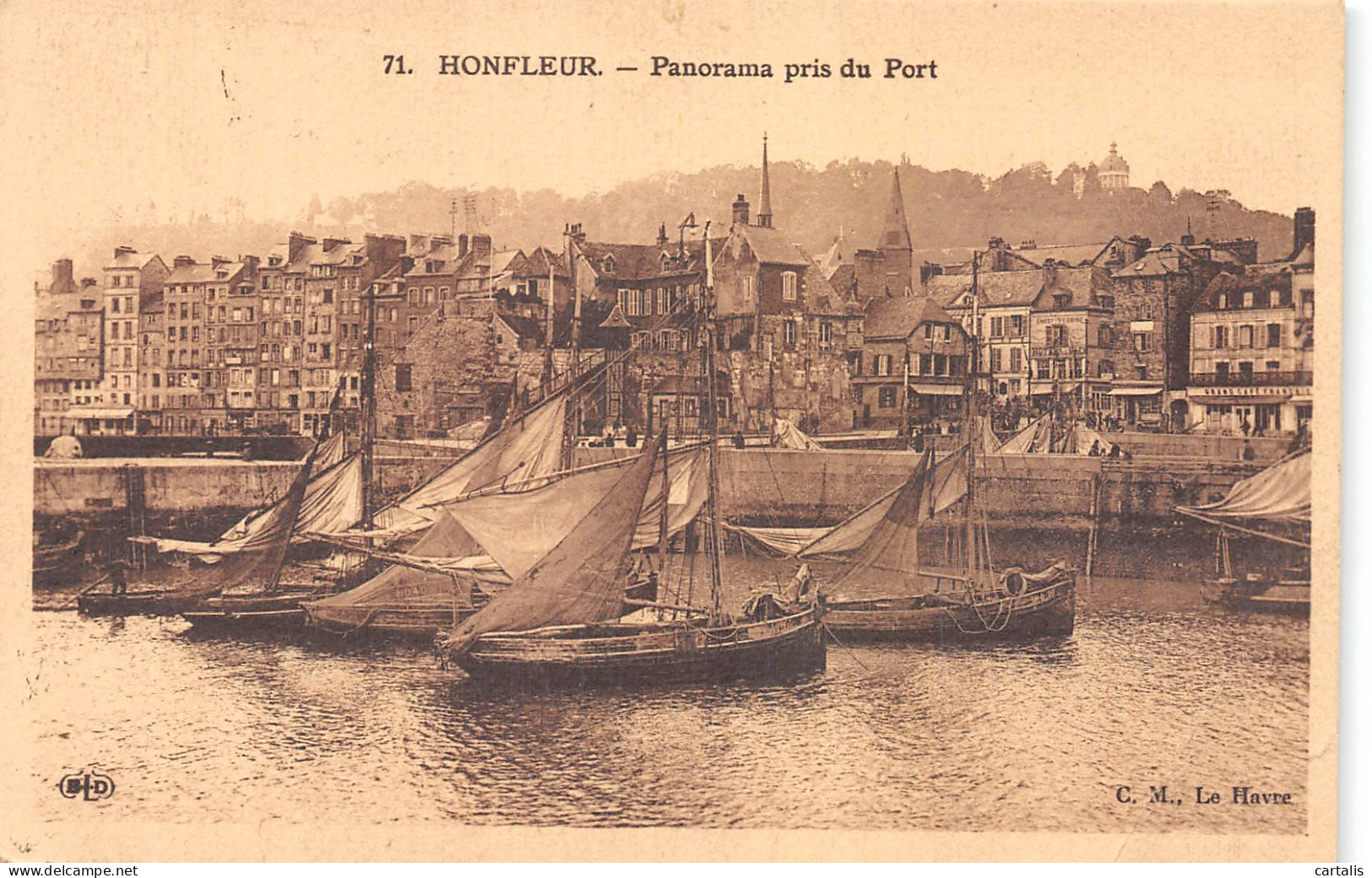 14-HONFLEUR-N°4473-D/0257 - Honfleur