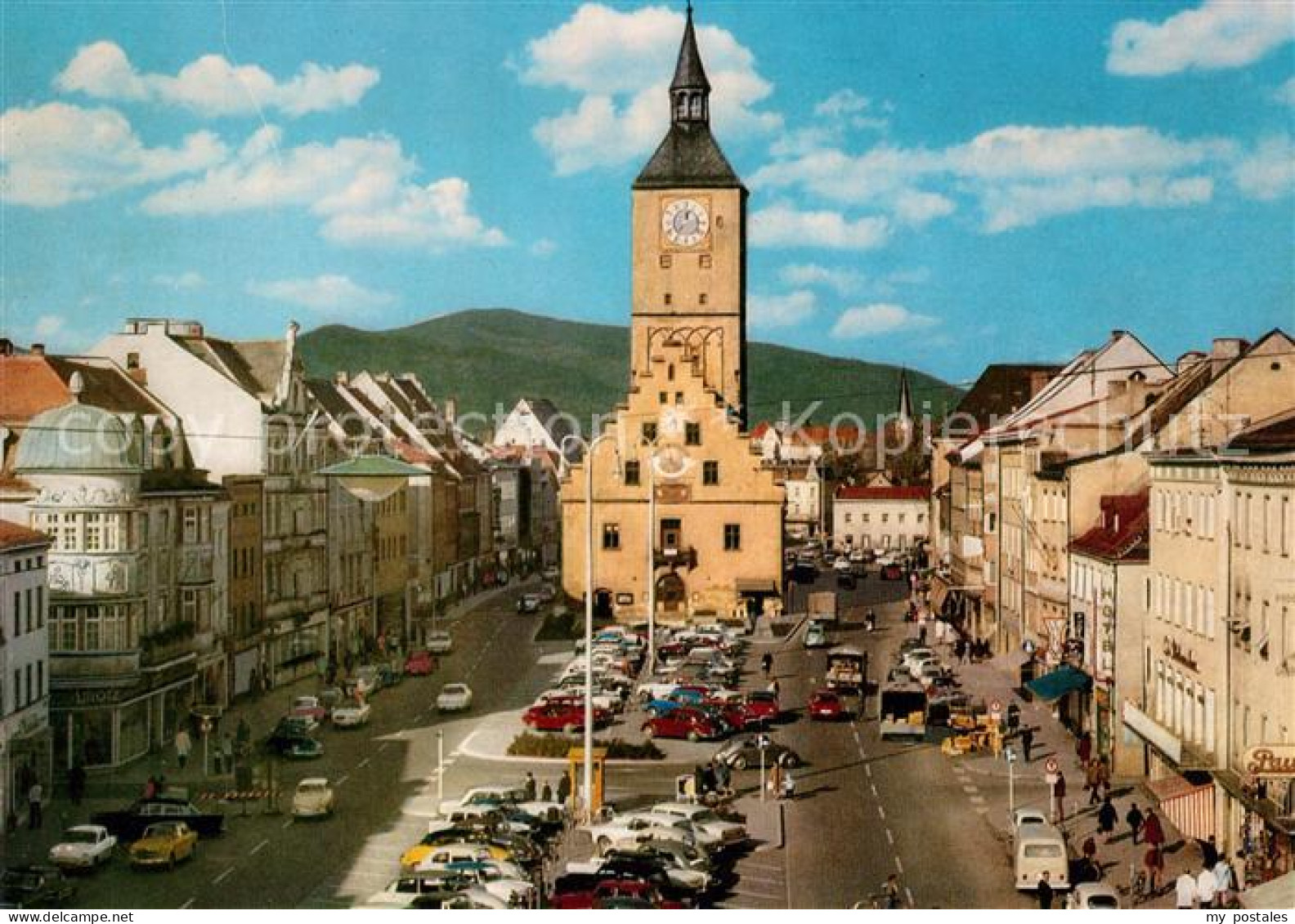 73270717 Deggendorf Donau Stadtplatz Rathaus Deggendorf Donau - Deggendorf