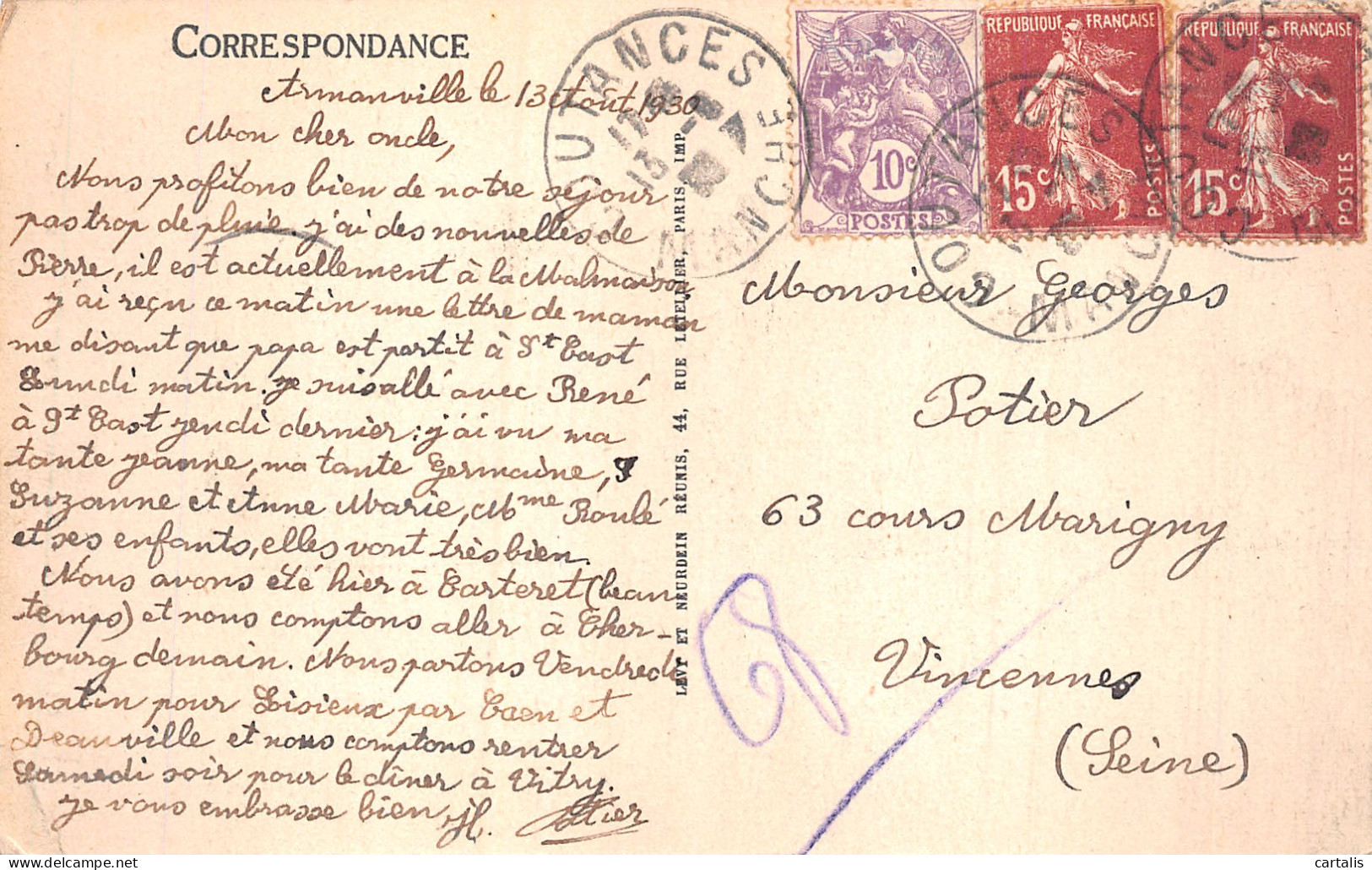 50-COUTANCES-N°4473-D/0277 - Coutances