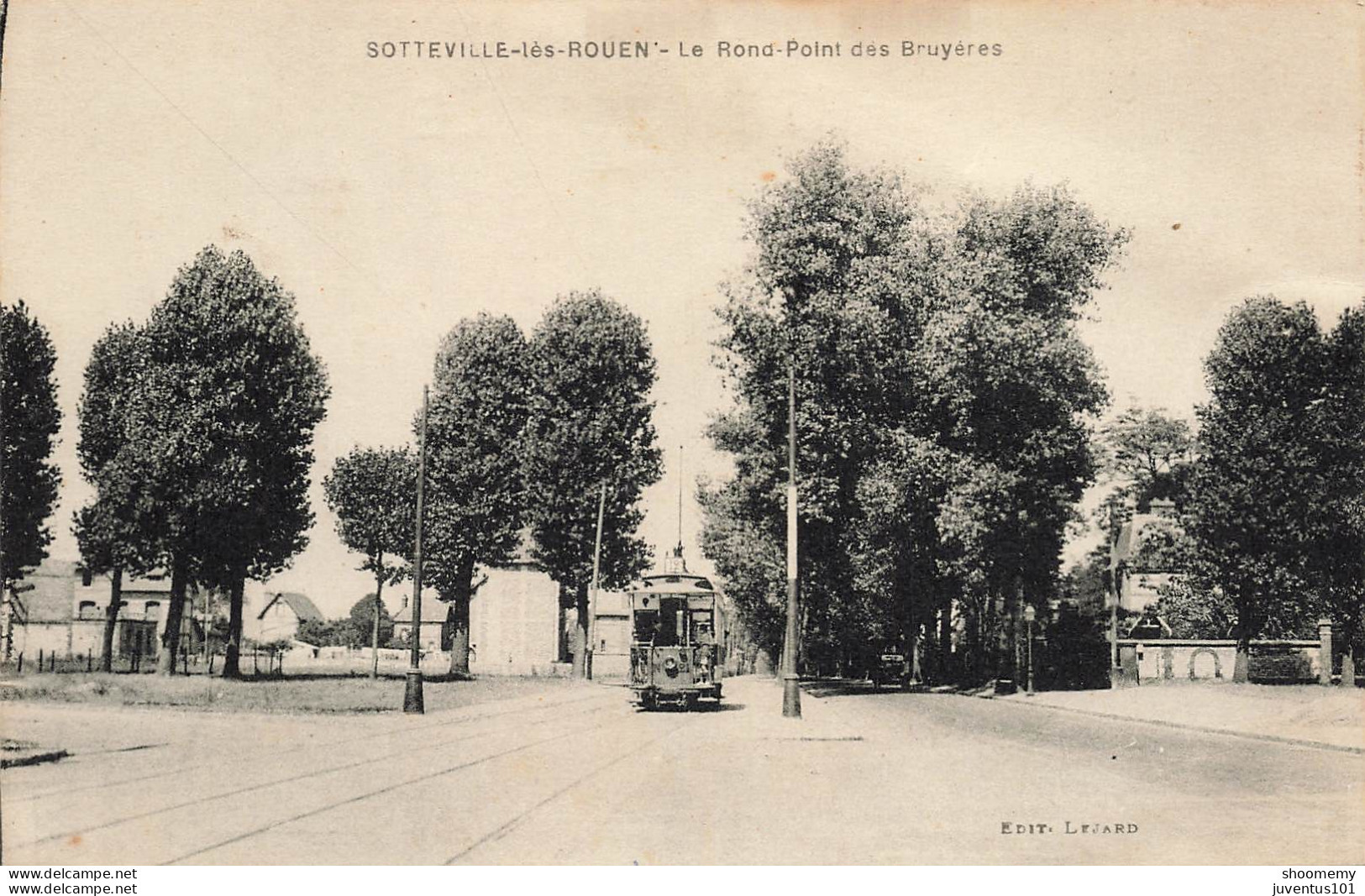 CPA Sotteville Lès Rouen-Le Rond Point Des Bruyères-RARE      L2441 - Sotteville Les Rouen