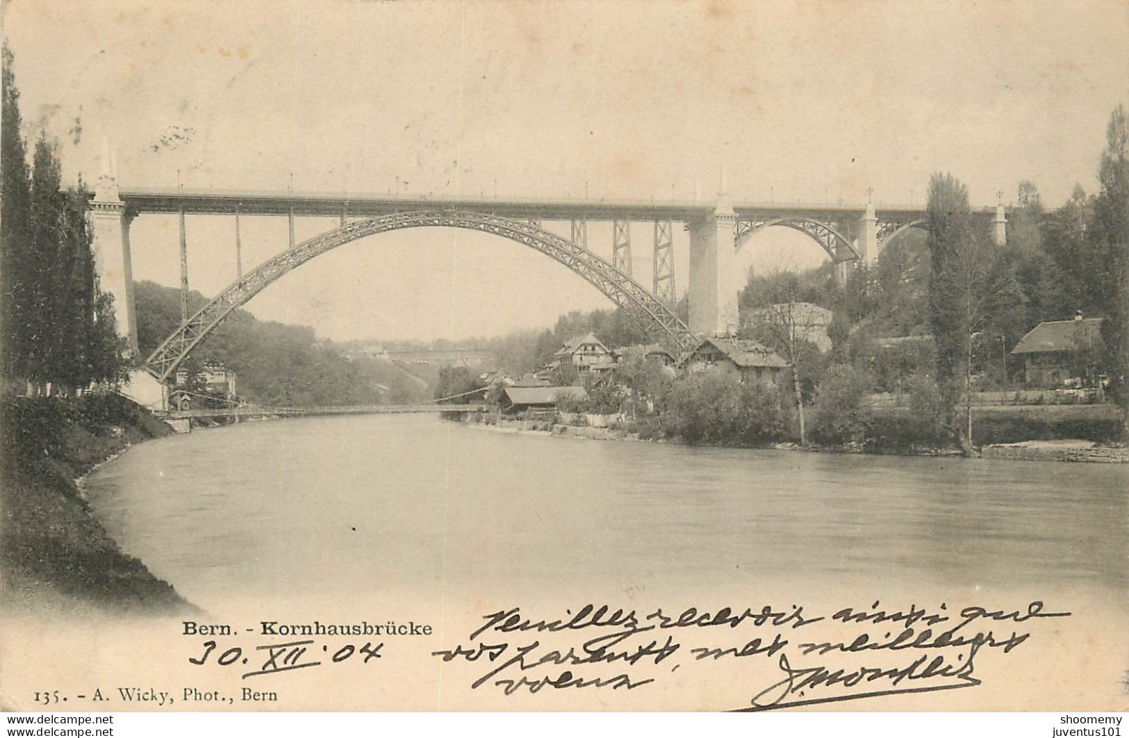 CPA Bern-Kornhausbrücke-Timbre      L2030 - Bern