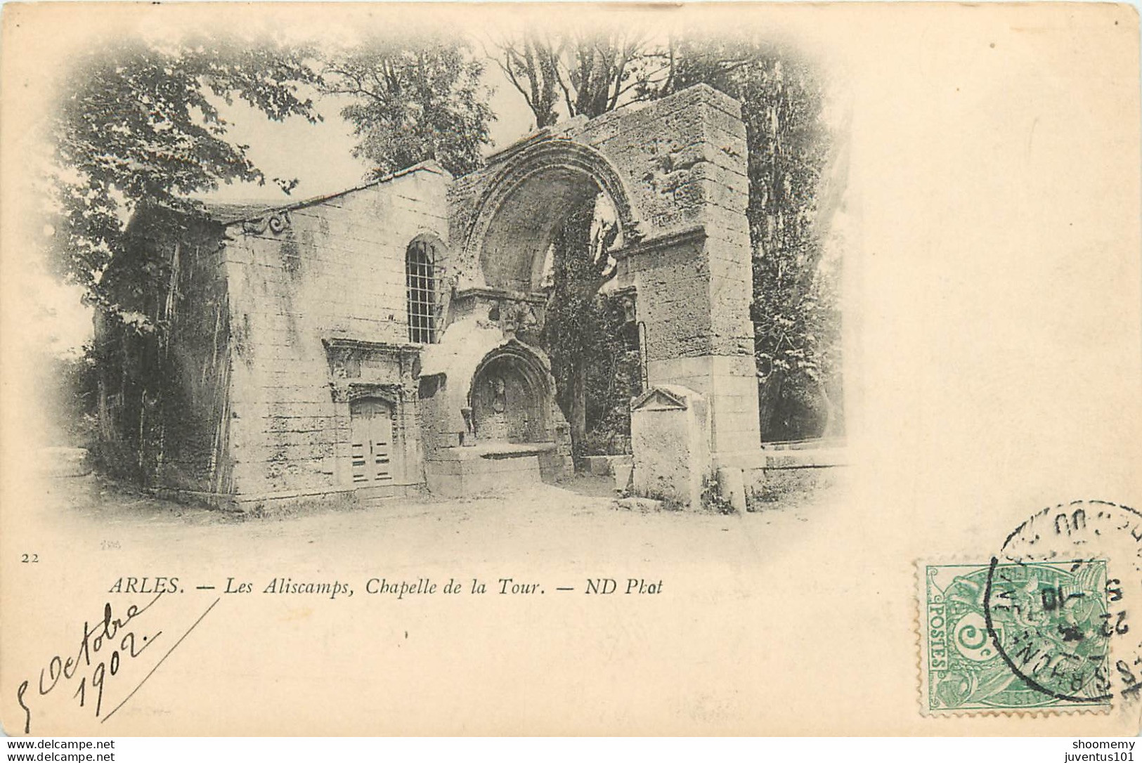 CPA Arles-Les Aliscamps,chapelle De La Tour-Timbre    L1053 - Arles