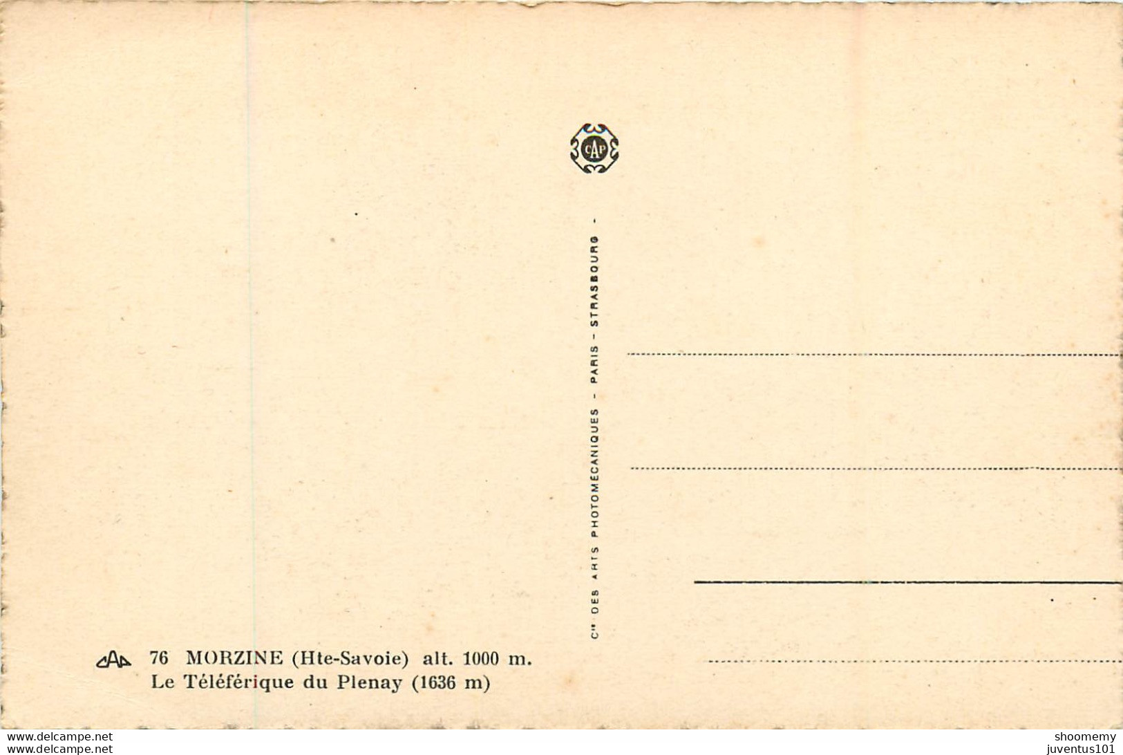 CPA Morzine-Le Téléférique Du Plenay    L1053 - Morzine