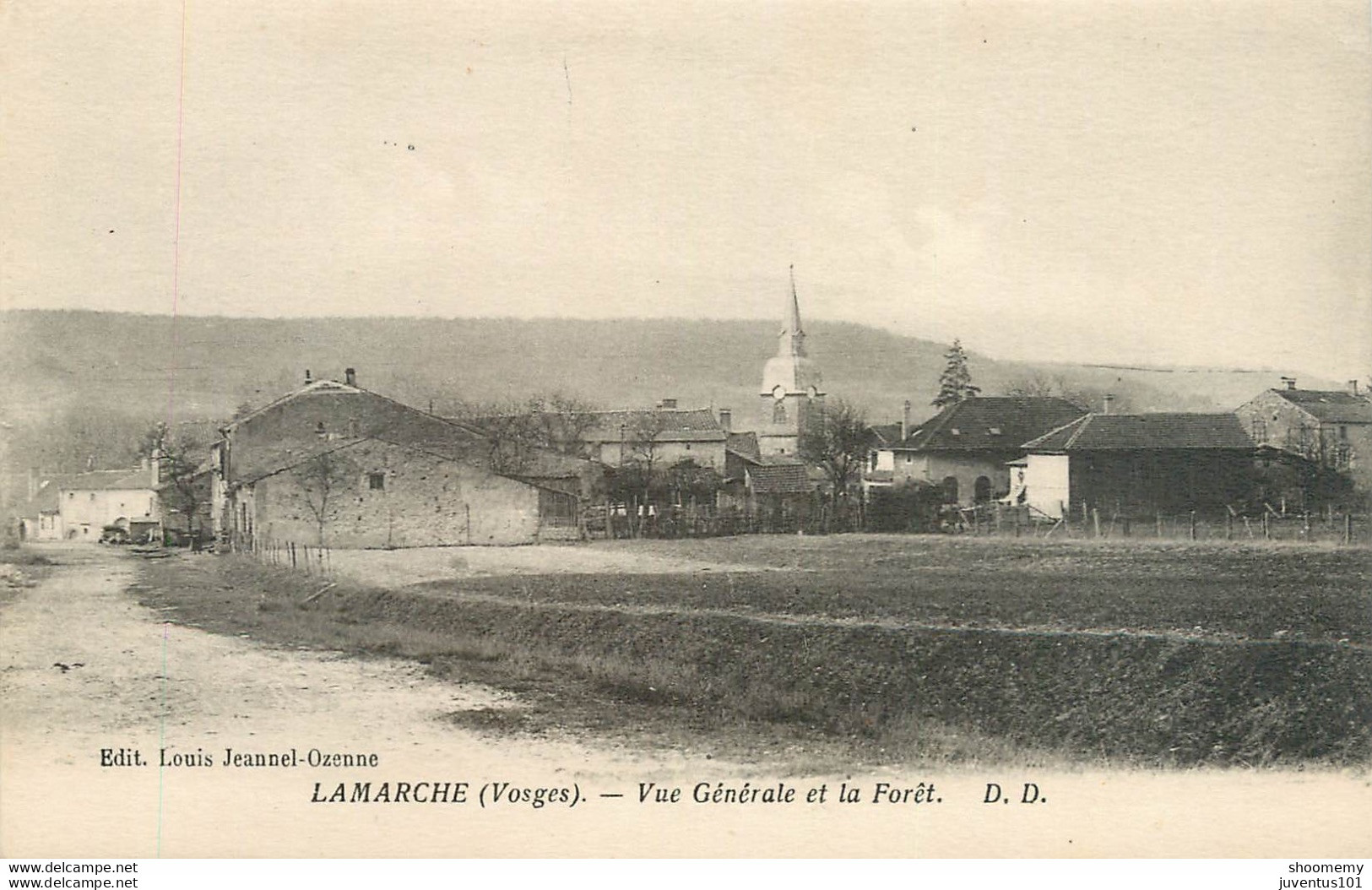 CPA Lamarche-Vue Générale Et La Forêt      L1386 - Lamarche