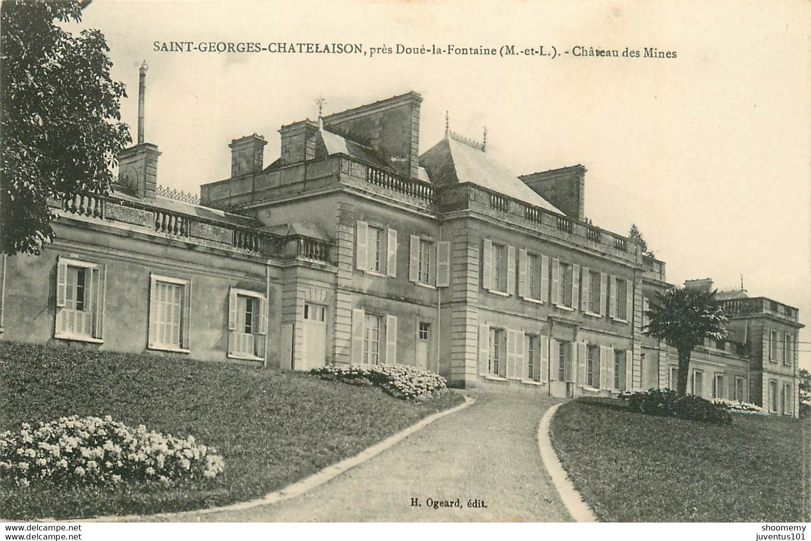 CPA Saint Georges Chatelaison Près Doué La Fontaine-Château Des Mines    L2058 - Saint Georges Sur Loire