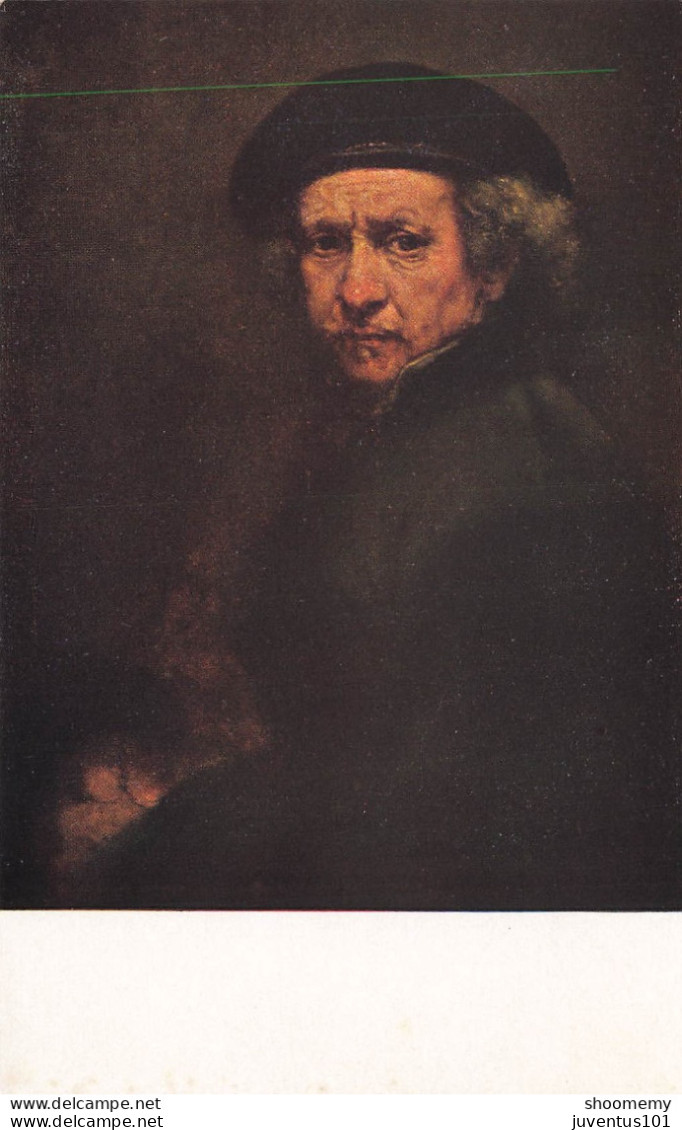 CPA Self Portrait By Rembrandt       L2416 - Pittura & Quadri