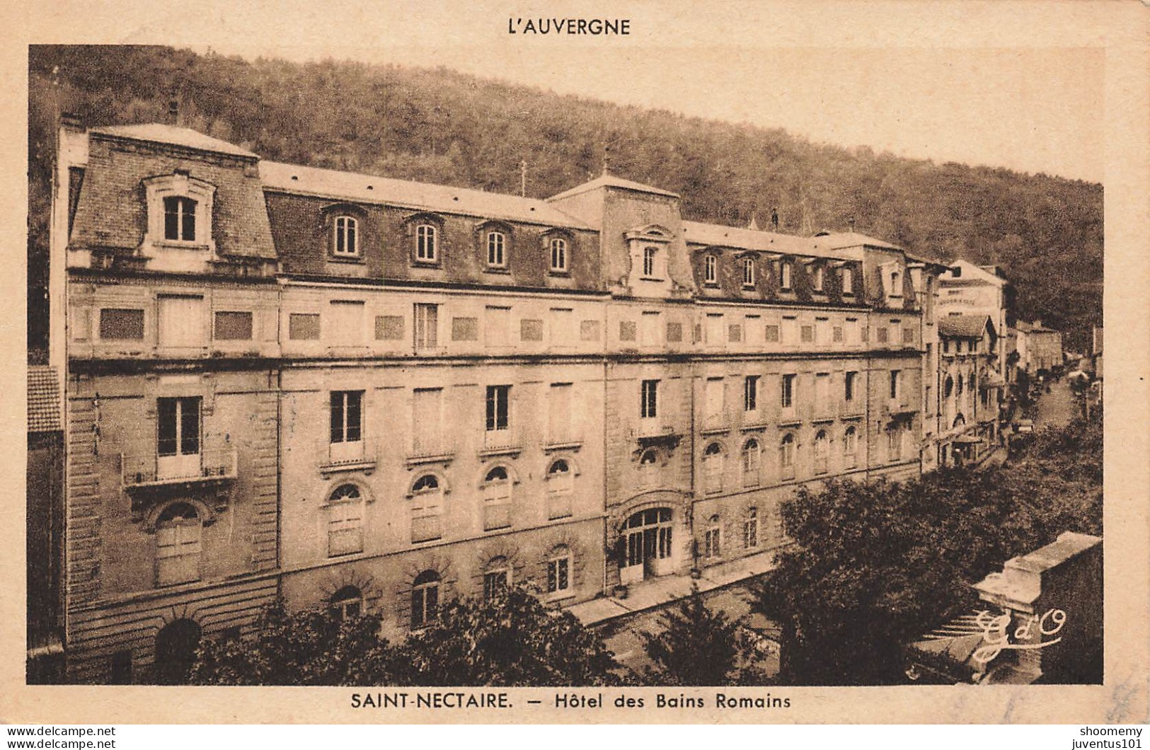 CPA Saint Nectaire-Hôtel Des Bains-Timbre     L2418 - Saint Nectaire