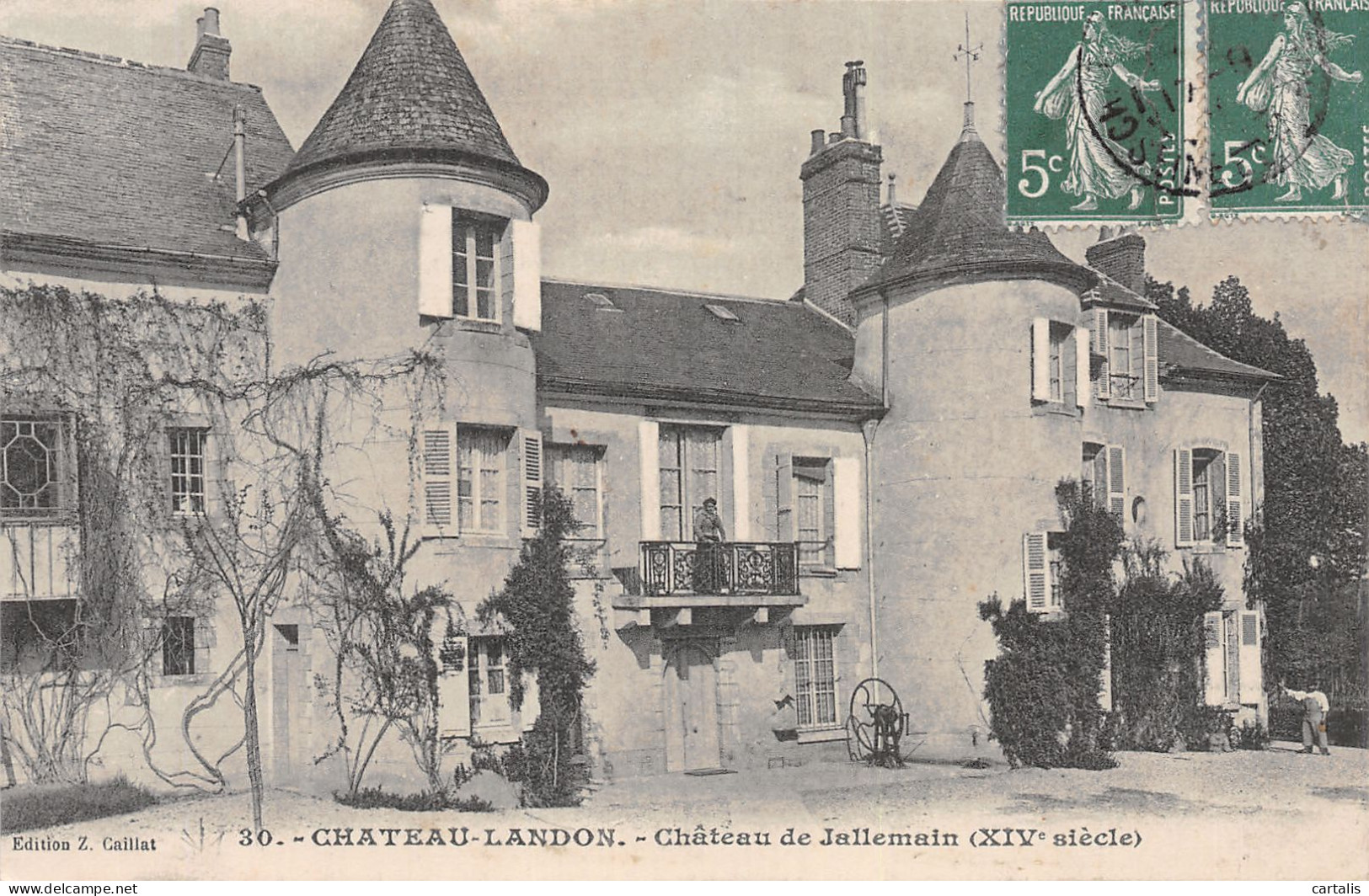 77-CHATEAU LANDON-N°4473-G/0305 - Chateau Landon