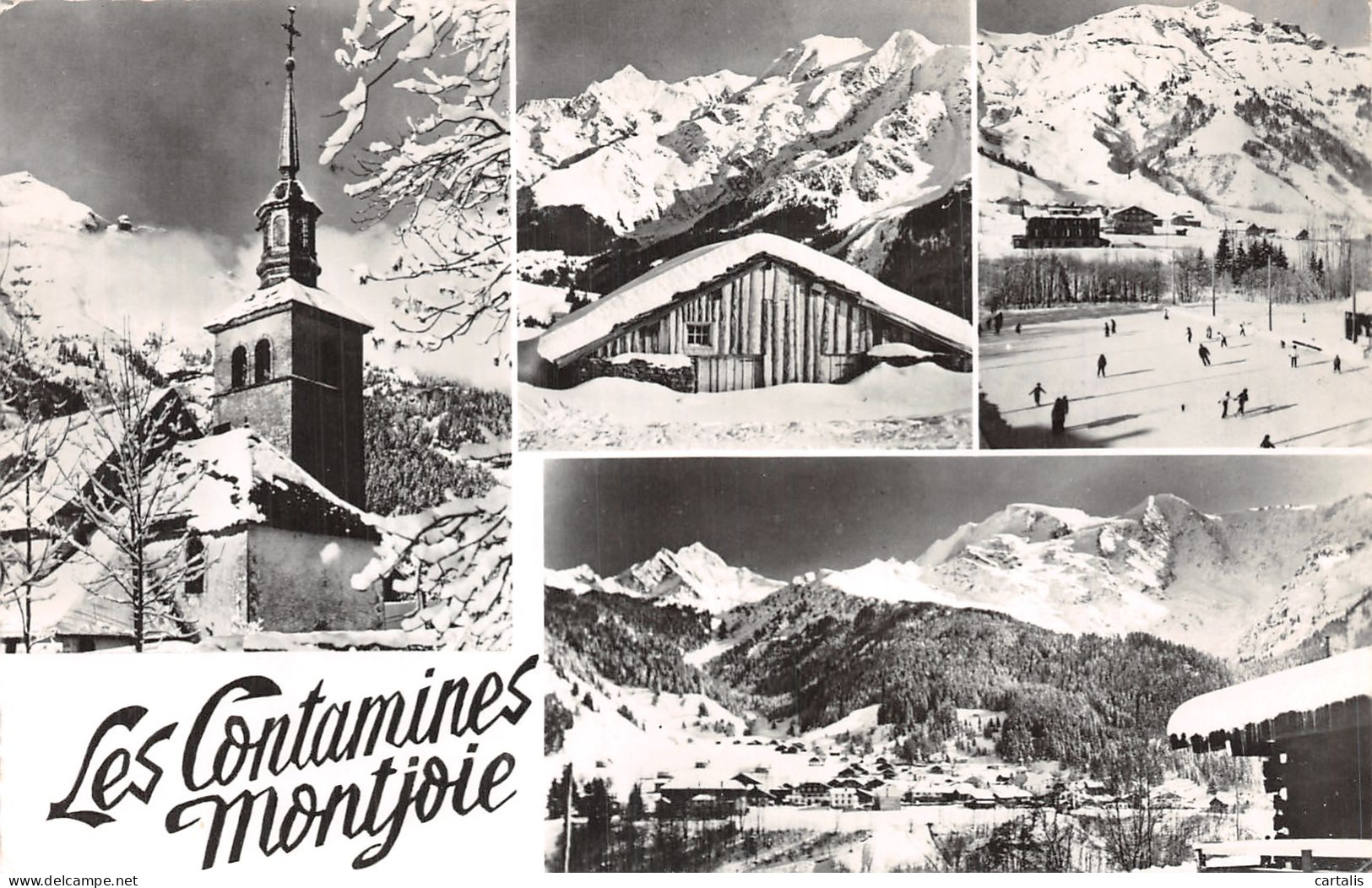 74-LES CONTAMINES MONTJOIE-N°4474-B/0317 - Les Contamines-Montjoie