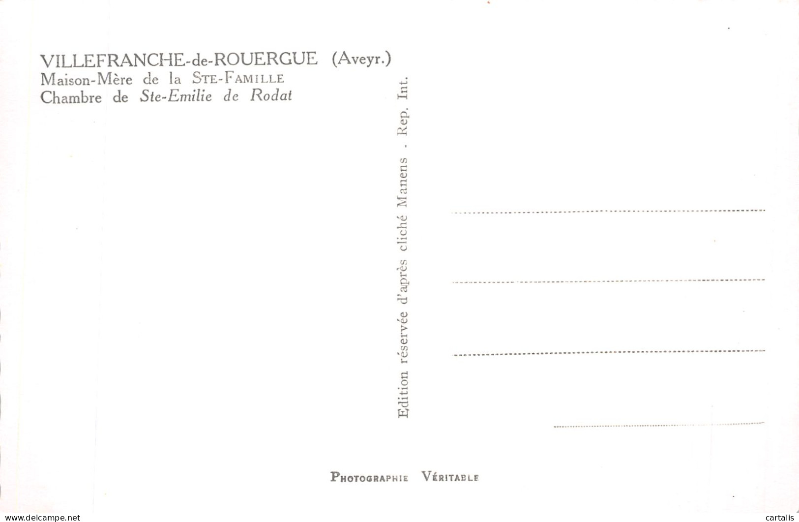 12-VILLEFRANCHE DE ROUERGUE-N°4474-B/0237 - Villefranche De Rouergue