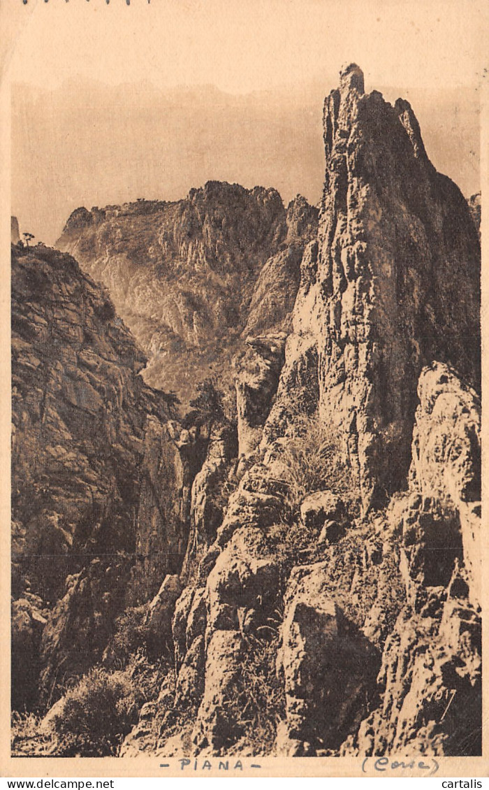 20-CORSE PIANA-N°4474-B/0229 - Sonstige & Ohne Zuordnung