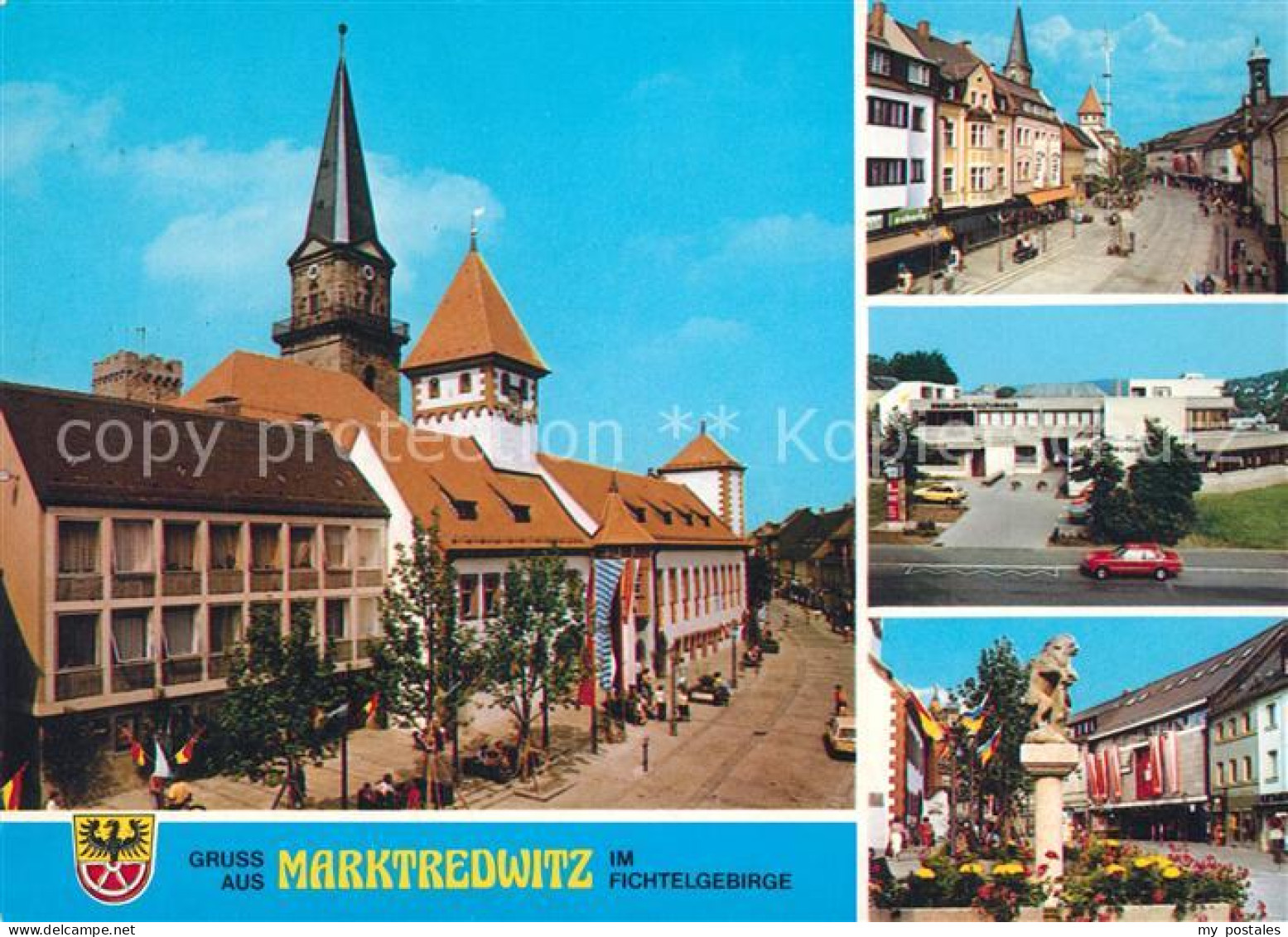 73270619 Marktredwitz Strassenpartien Brunnen Marktredwitz - Marktredwitz