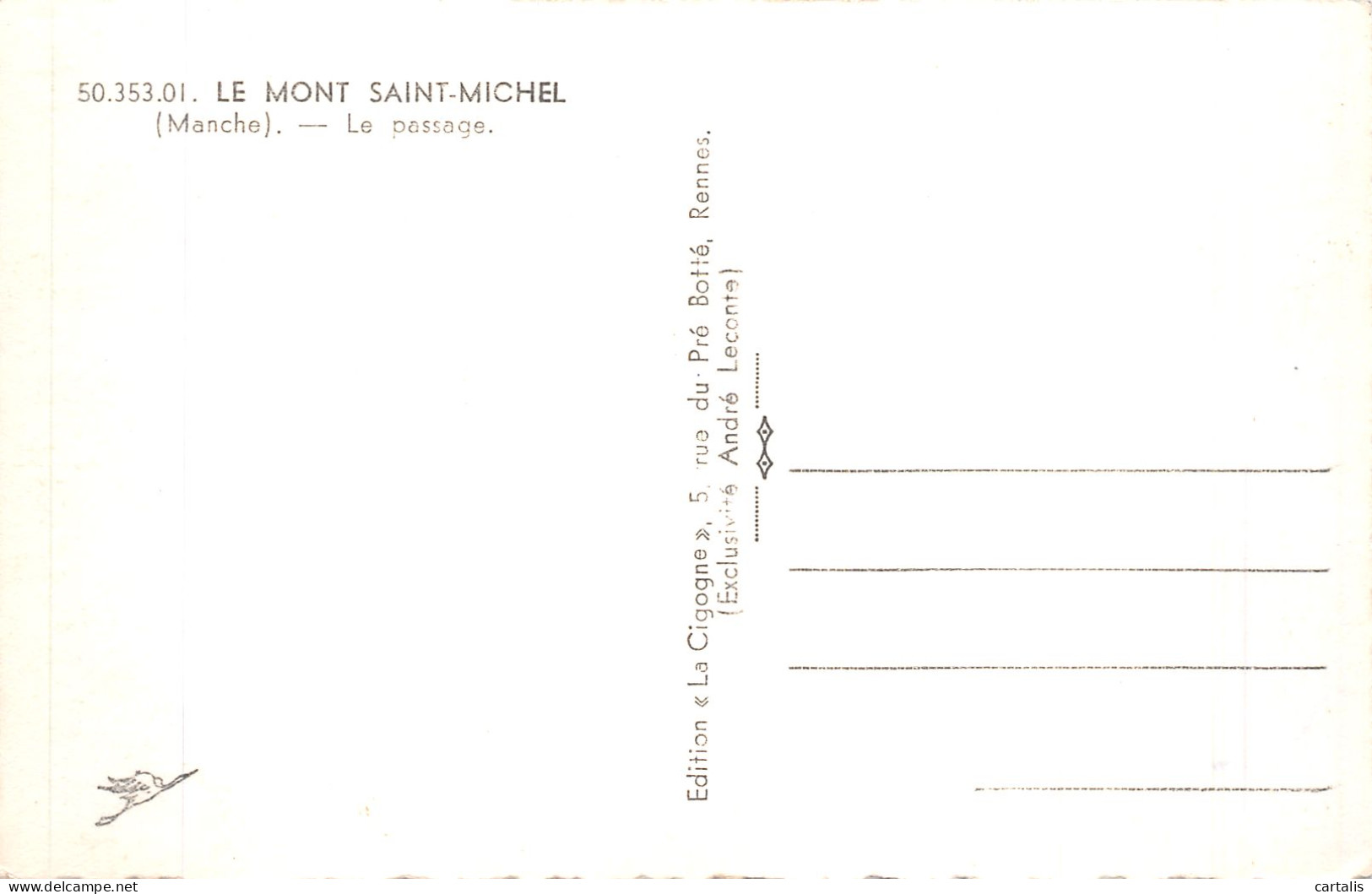 50-MONT SAINT MICHEL-N°4474-H/0139 - Le Mont Saint Michel